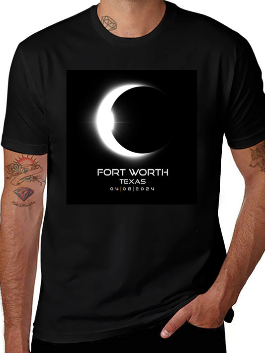 Fort Worth Texas Eclipse 2024 T-Shirt