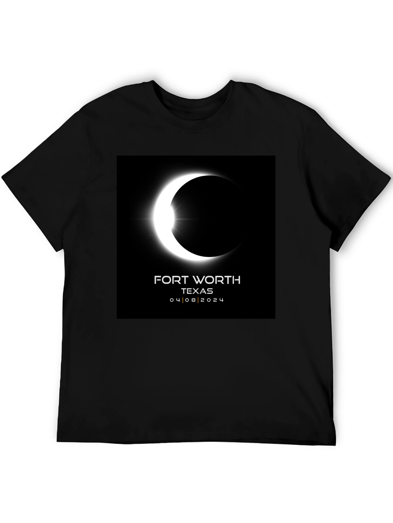 Fort Worth Texas Eclipse 2024 T-Shirt