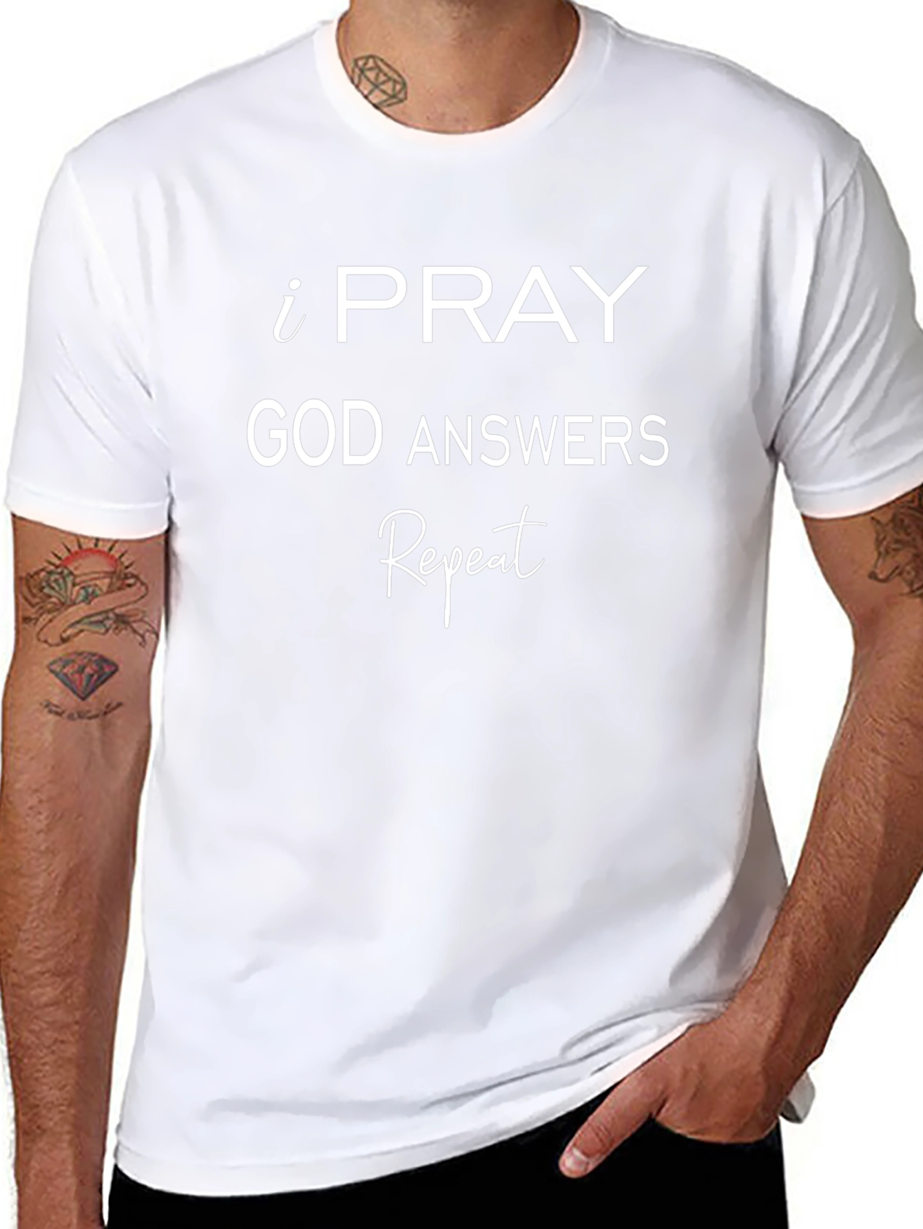 I Pray God Answers T-Shirt