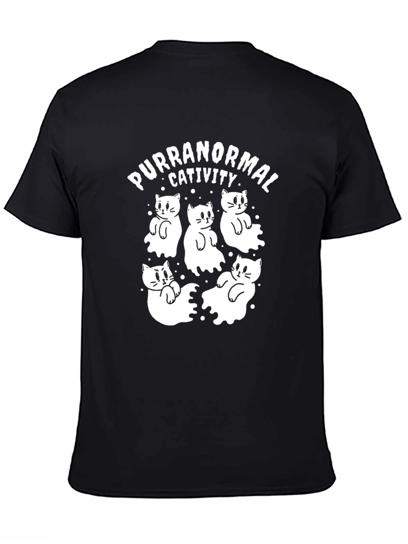 Purranormal Activity Black T-Shirt