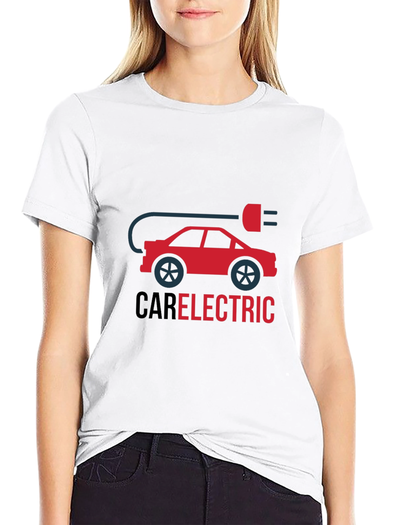Electric Car Graphic Tee - Modern Comfort