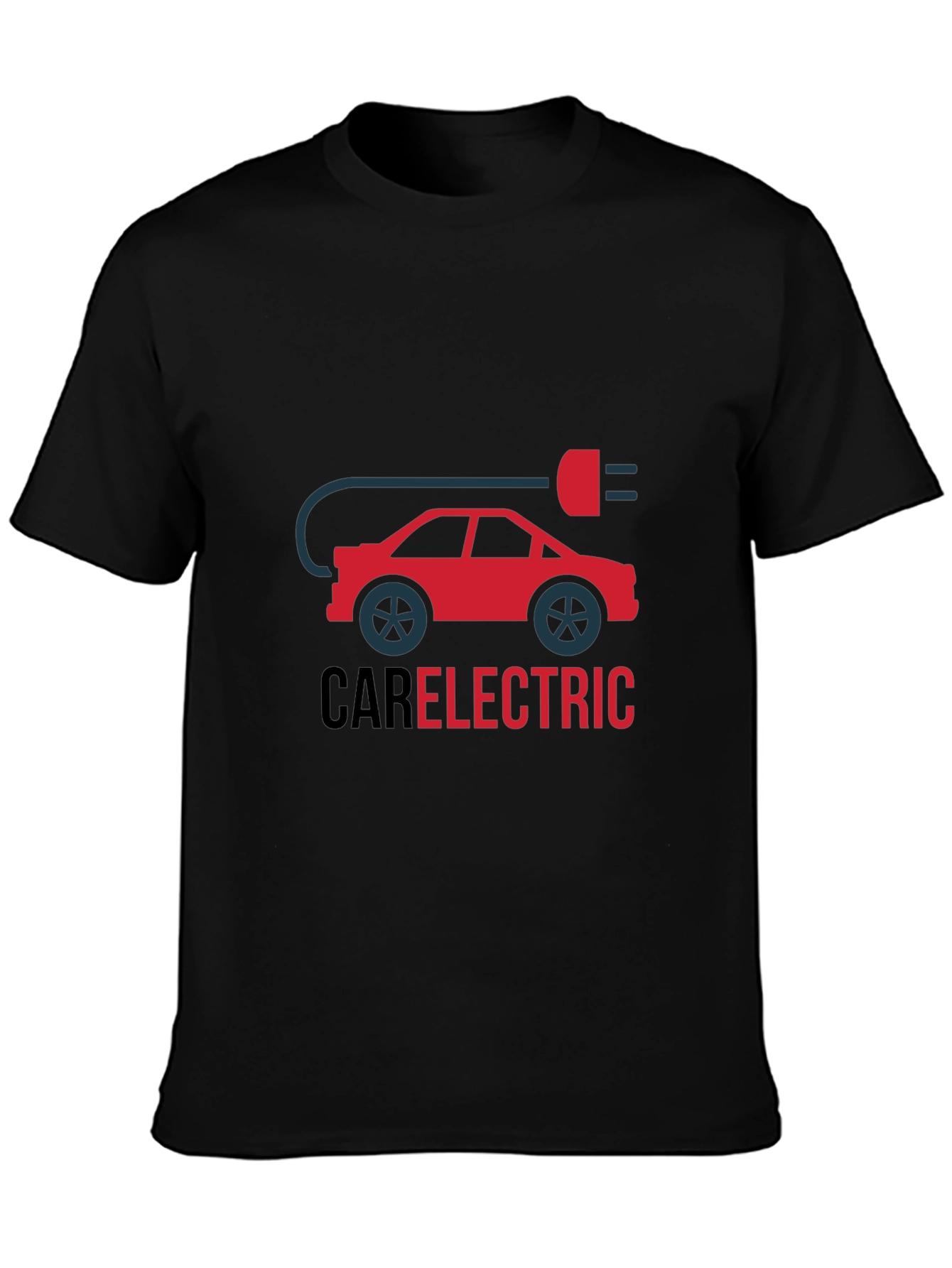 Electric Car Graphic Tee - Modern Comfort