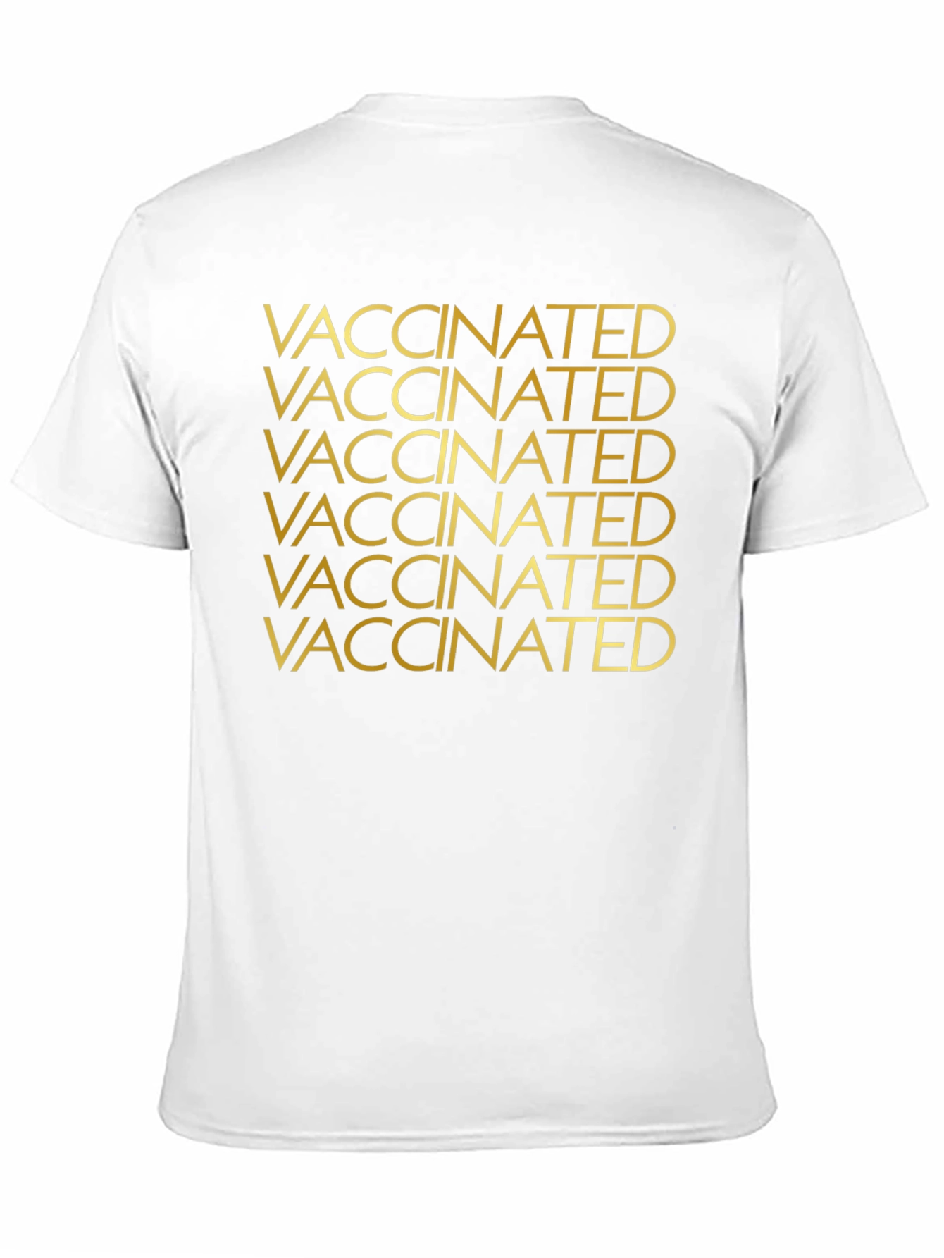 Vaccinated T-Shirt - Bold Statement Tee