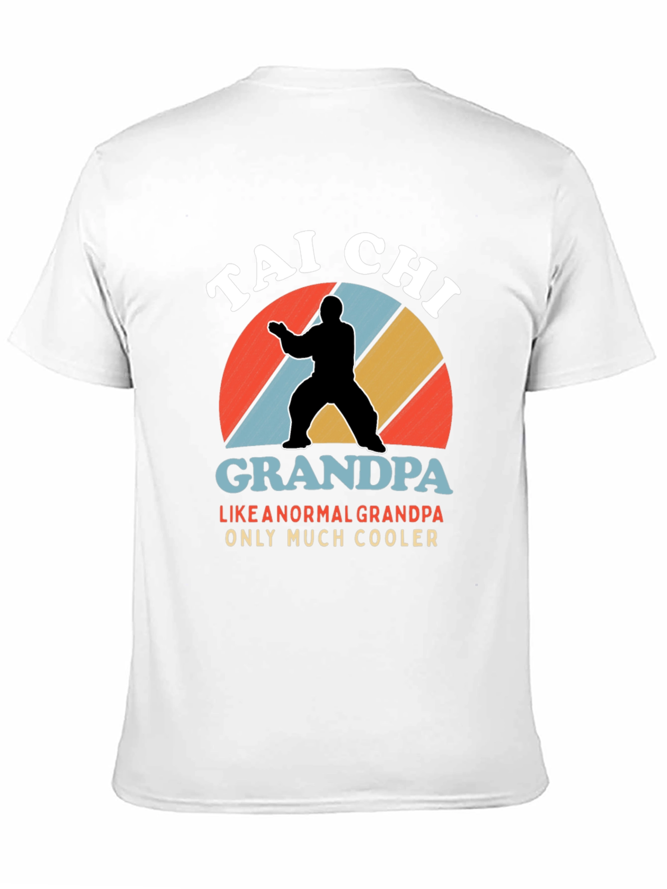 Tai Chi Grandpa T-Shirt - Cool Grandfather Gift
