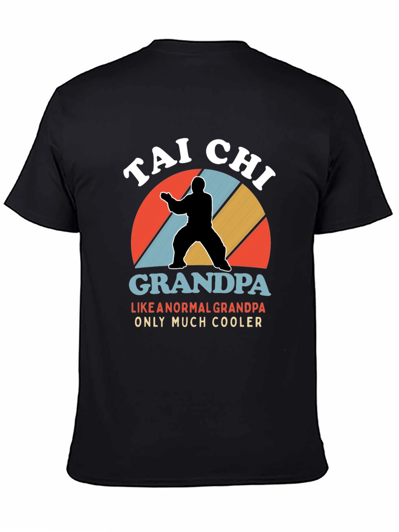 Tai Chi Grandpa T-Shirt - Cool Grandfather Gift