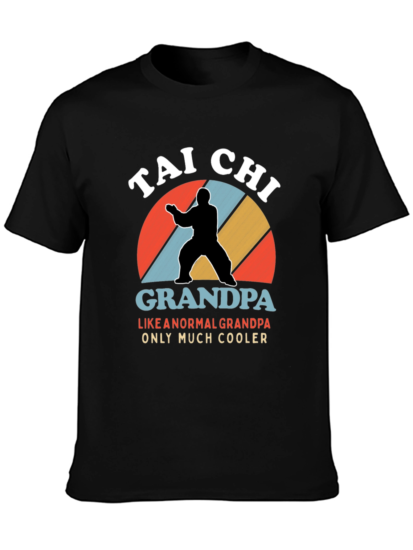 Tai Chi Grandpa T-Shirt - Cool Grandfather Gift