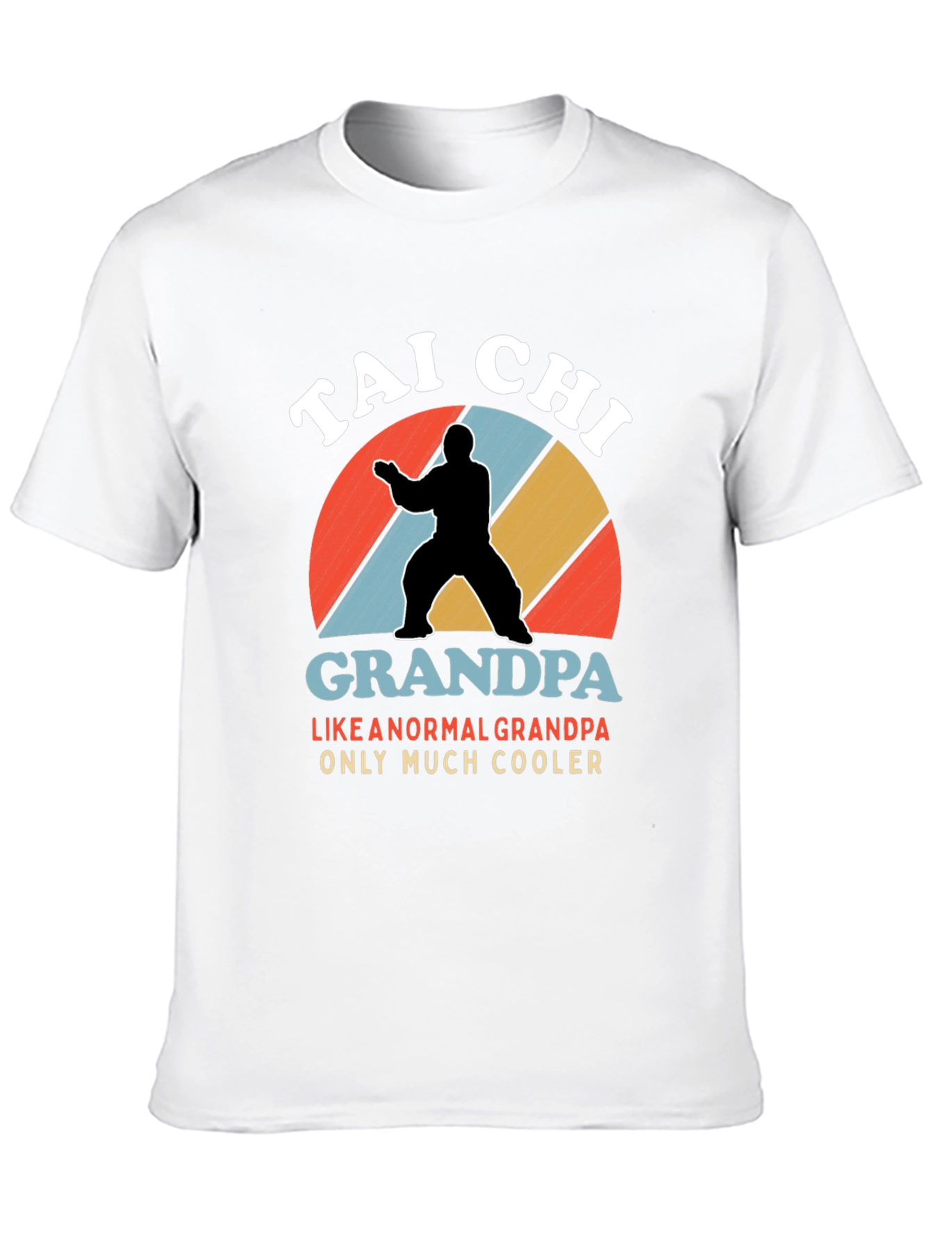 Tai Chi Grandpa T-Shirt - Cool Grandfather Gift