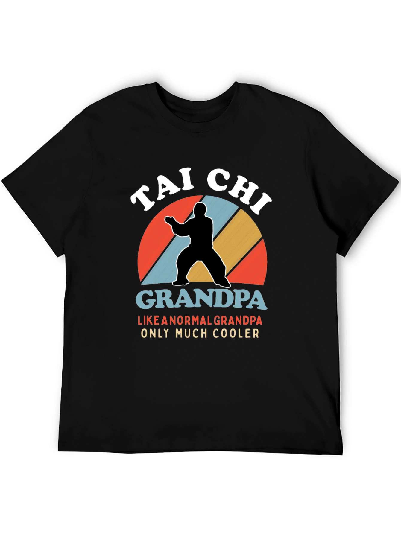 Tai Chi Grandpa T-Shirt - Cool Grandfather Gift