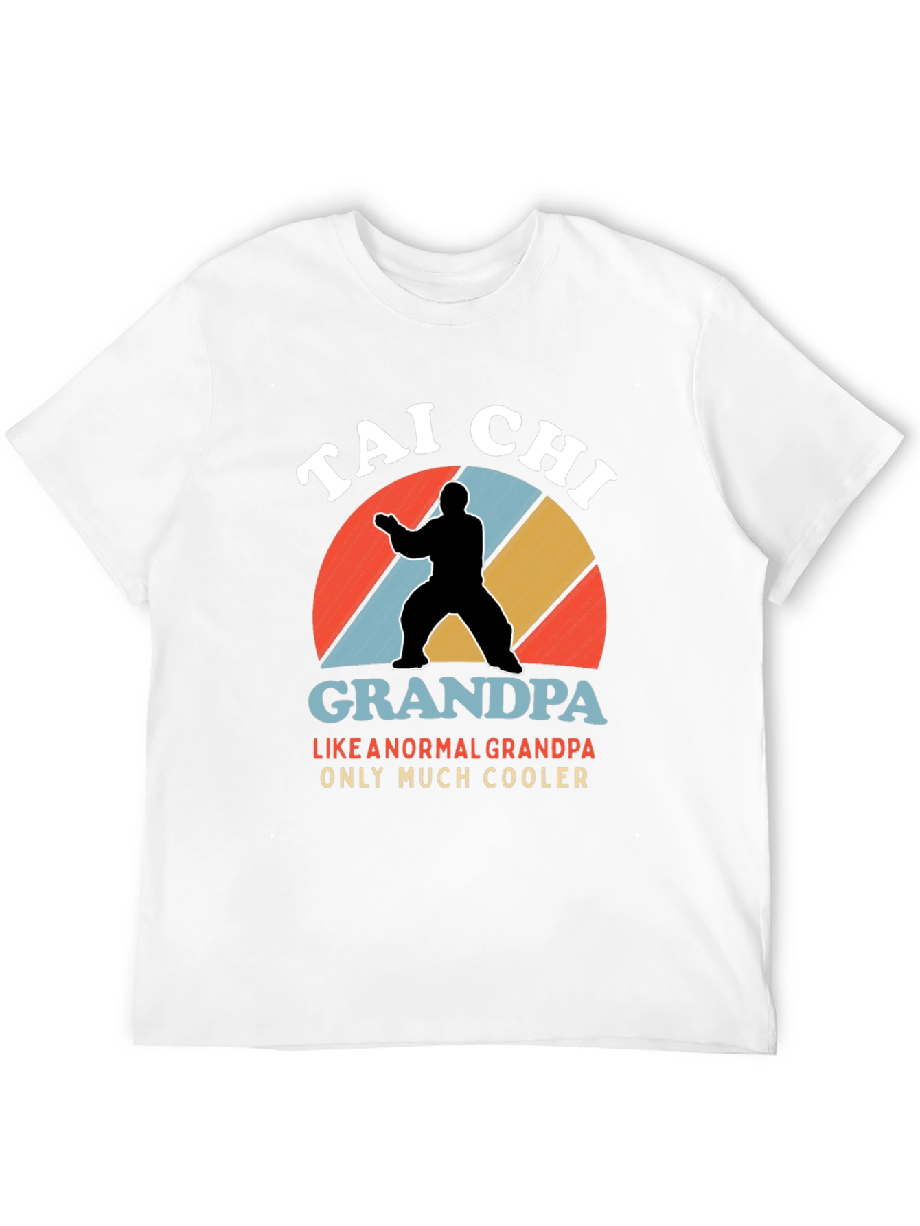 Tai Chi Grandpa T-Shirt - Cool Grandfather Gift