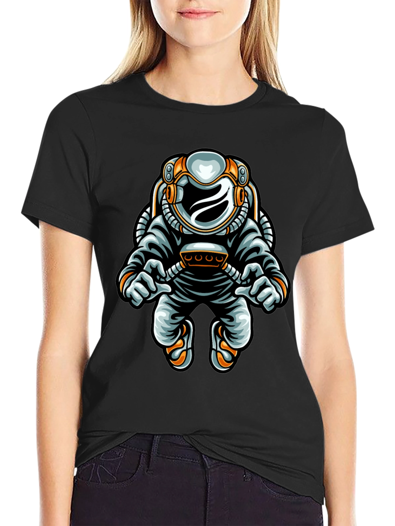 Astronaut Graphic Print Tee
