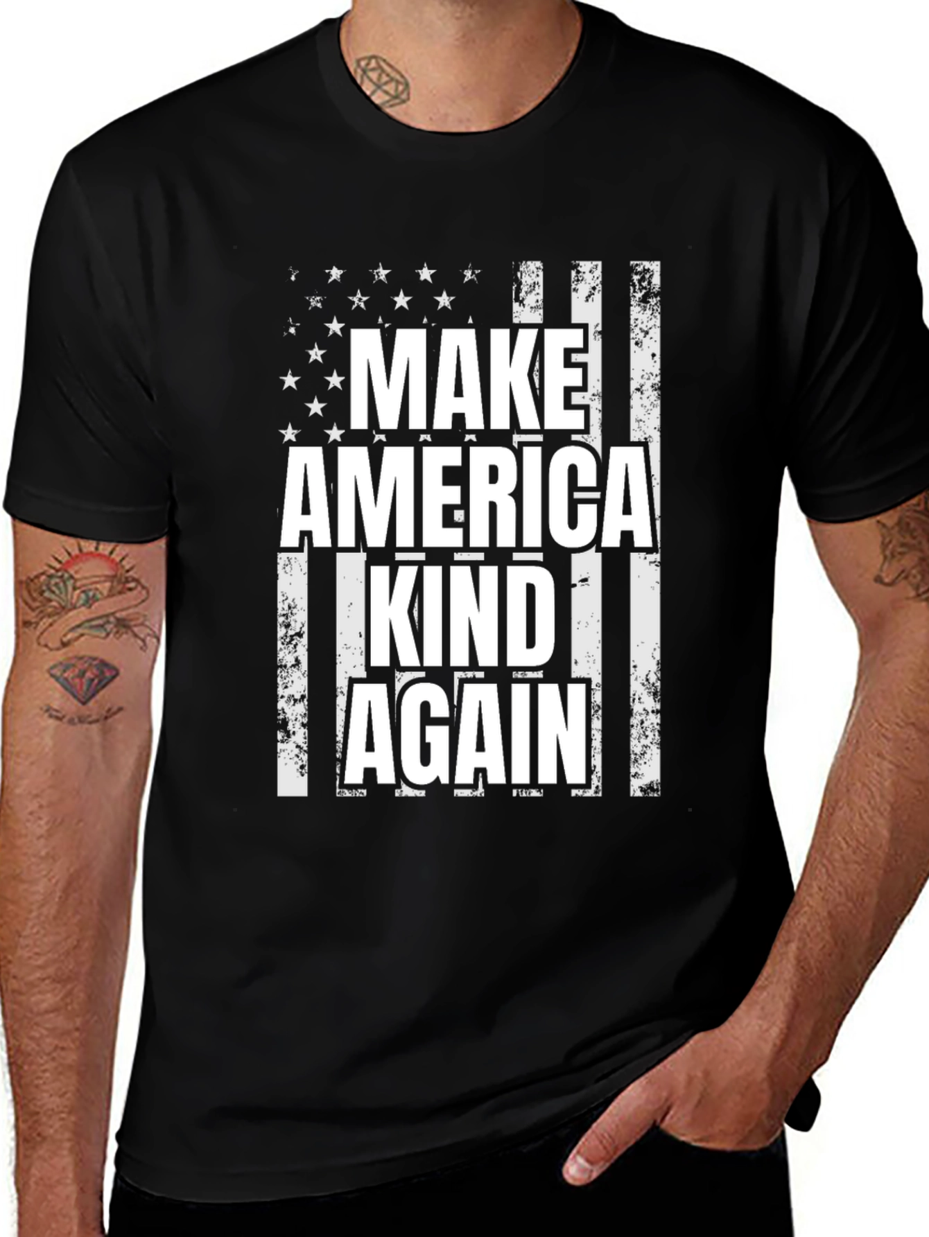 Make America Kind Again Graphic T-Shirt