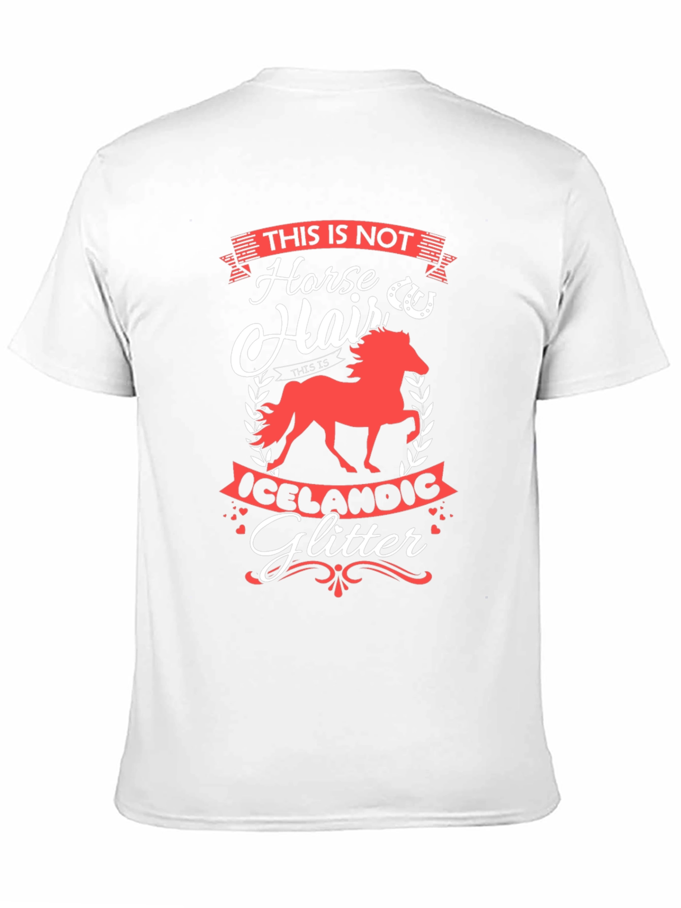 Horse Hair Icelandic Glitter Tee