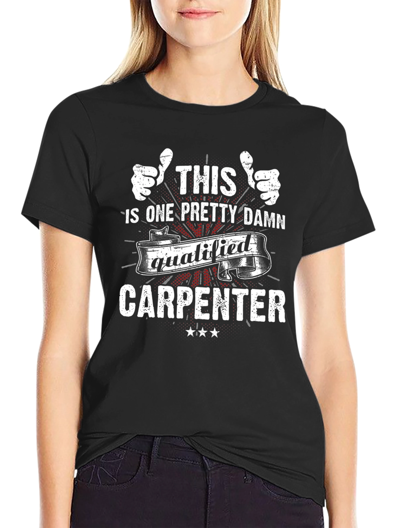 Qualified Carpenter Graphic T-Shirt