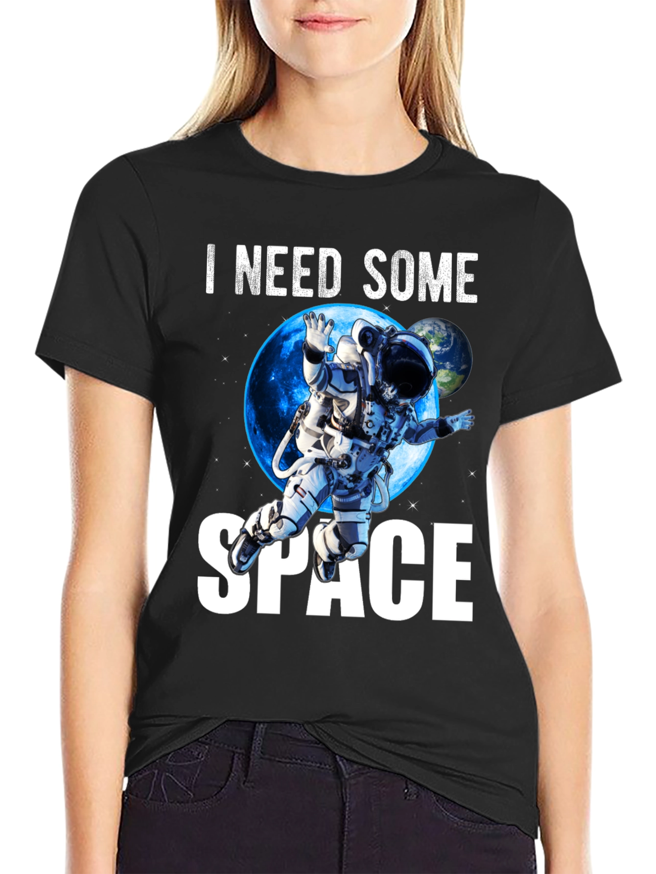 I Need Some Space T-Shirt Astronaut Galaxy Tee