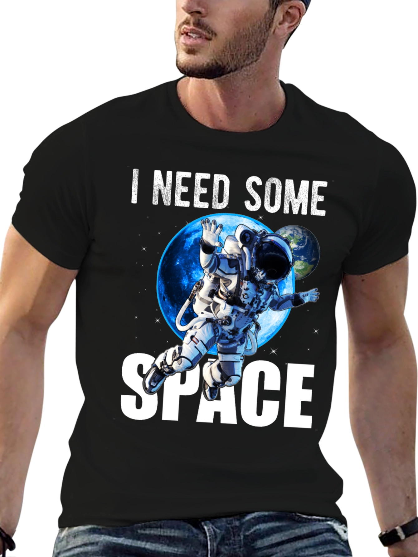 I Need Some Space T-Shirt Astronaut Galaxy Tee