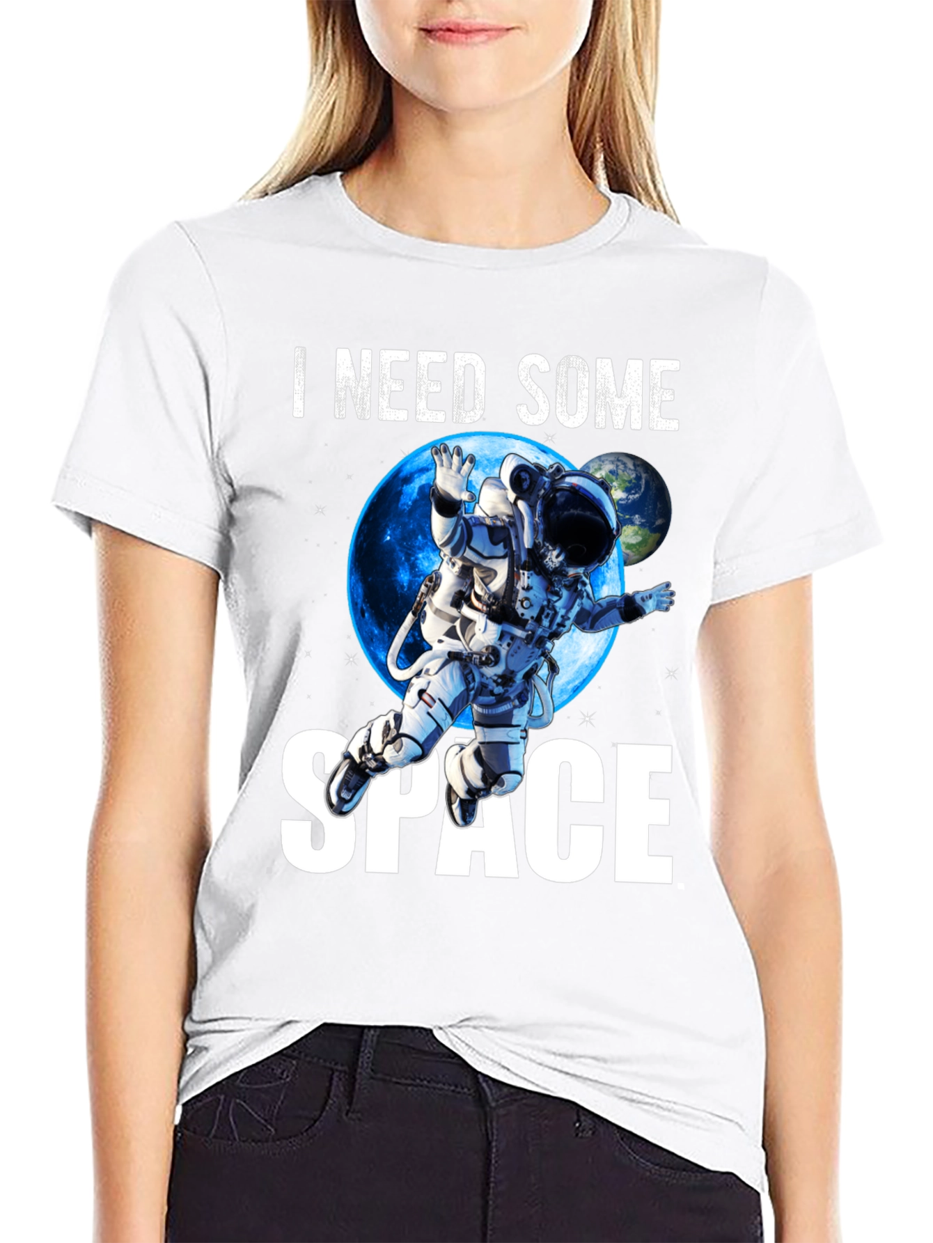 I Need Some Space T-Shirt Astronaut Galaxy Tee