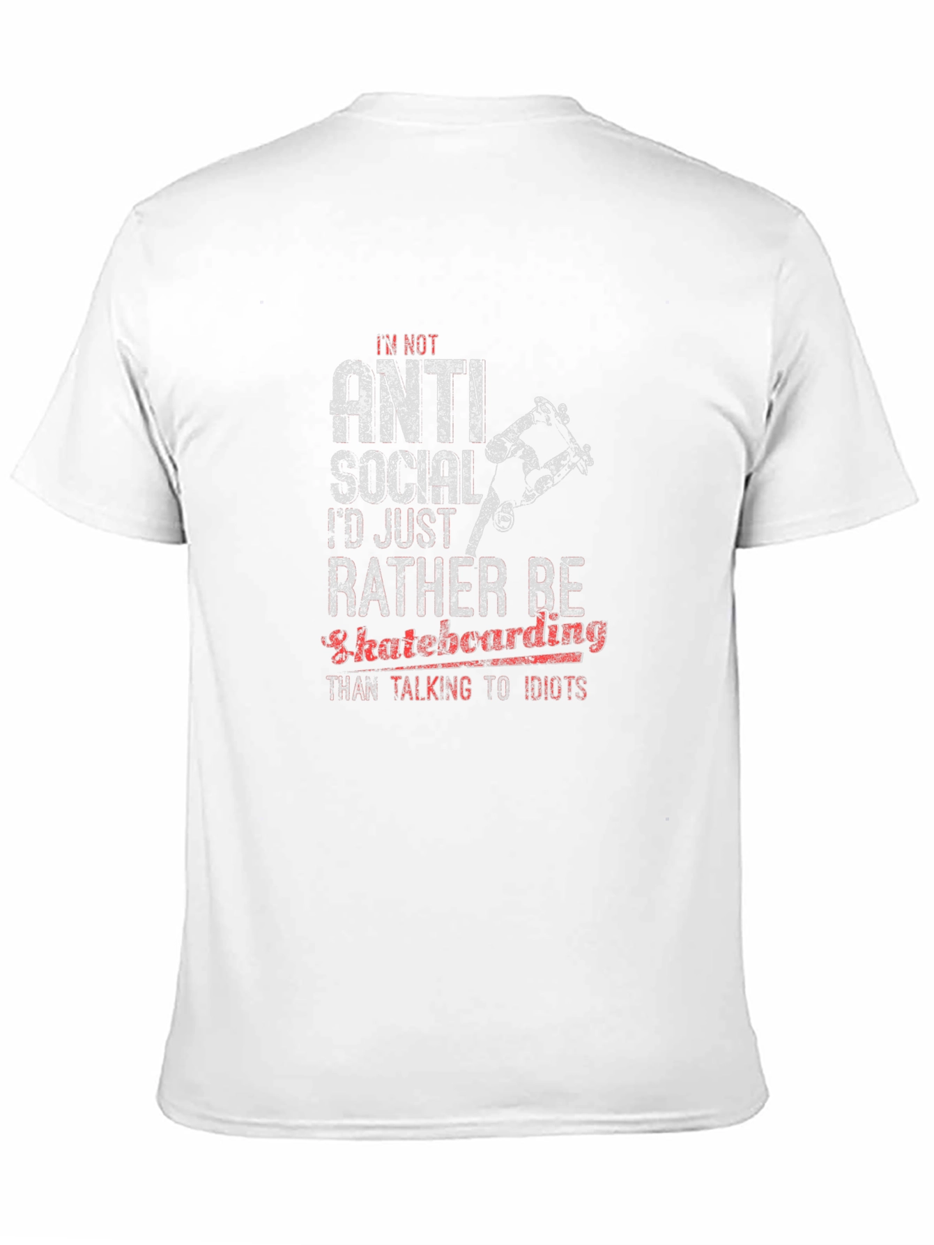 Anti-Social Skateboarding T-Shirt