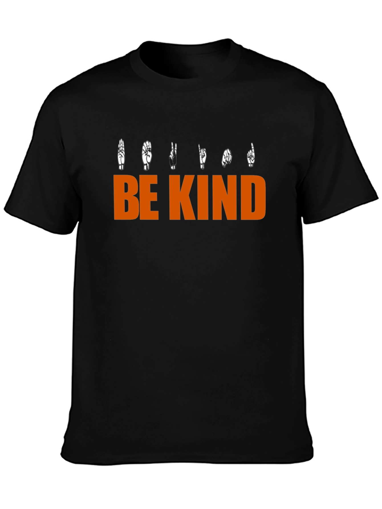 Be Kind Sign Language Graphic T-Shirt