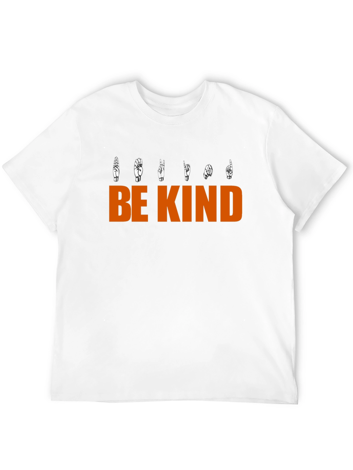 Be Kind Sign Language Graphic T-Shirt