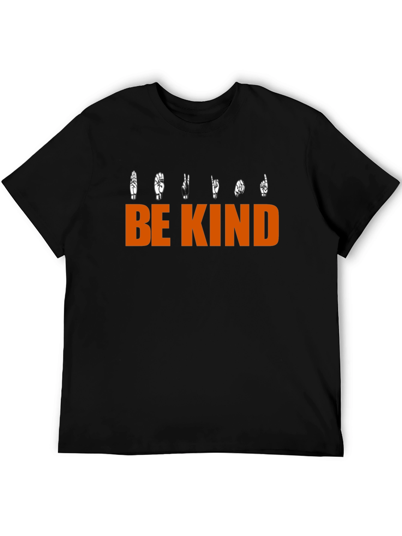 Be Kind Sign Language Graphic T-Shirt