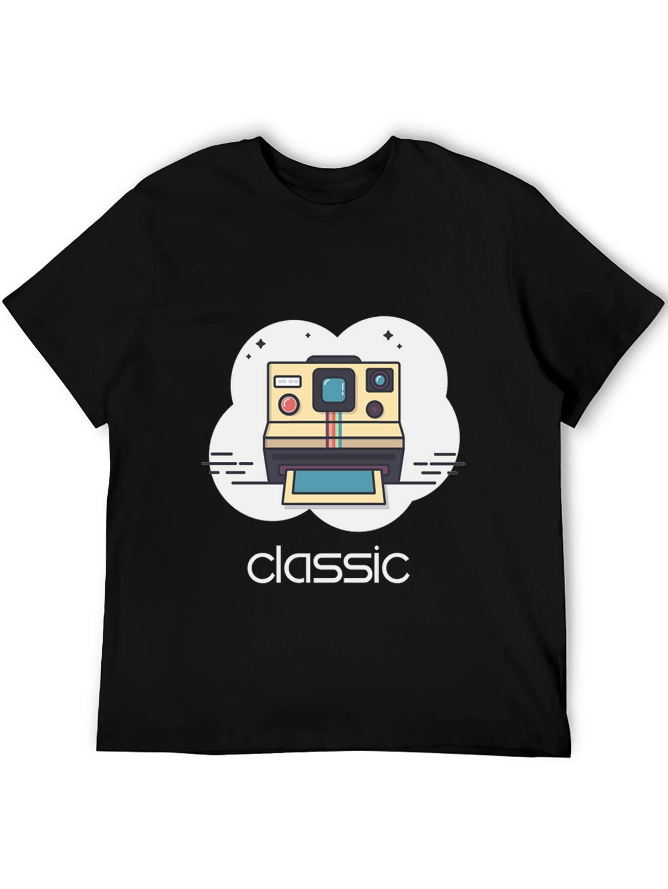 Classic Polaroid Camera Graphic T-Shirt