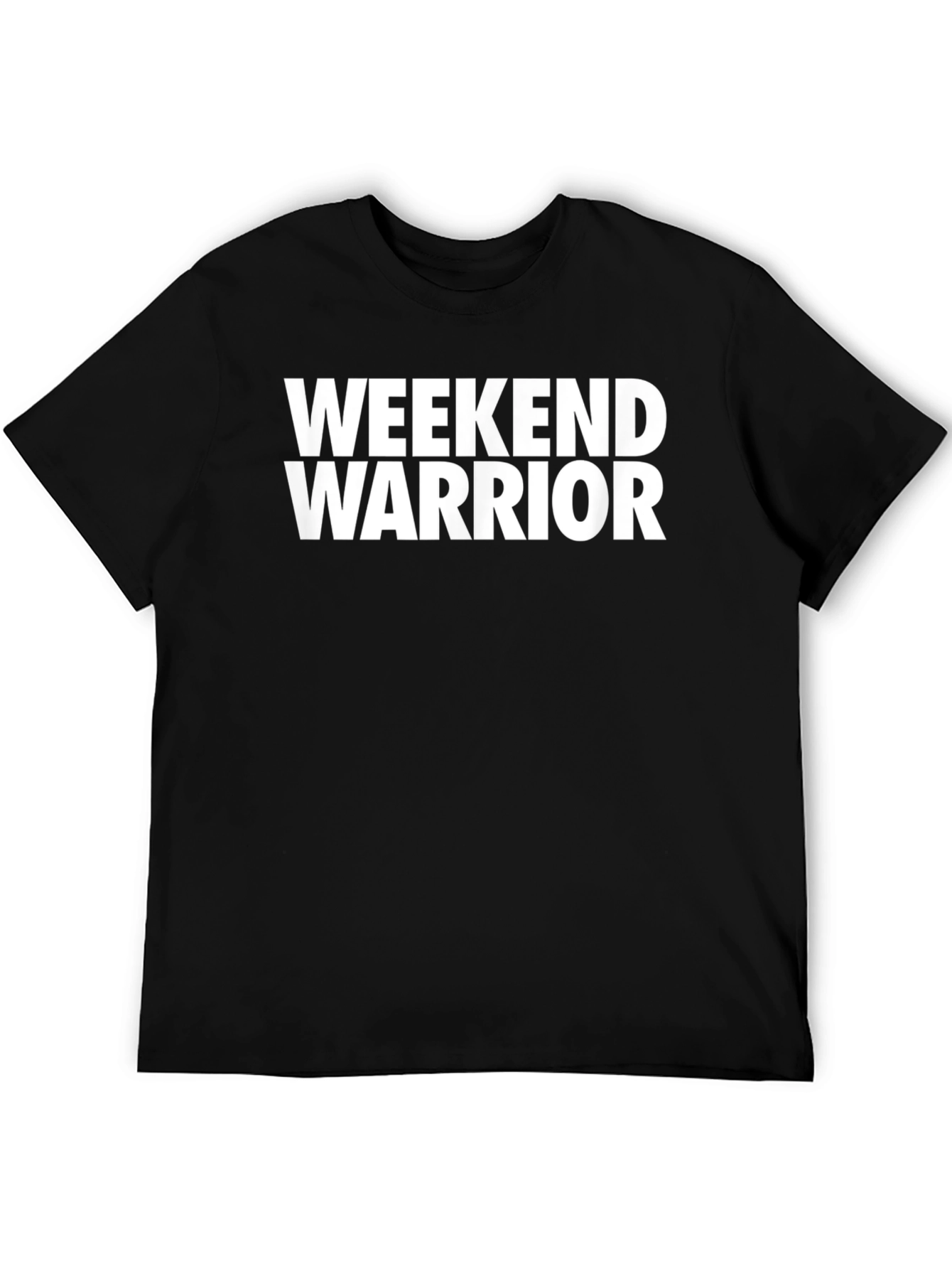Weekend Warrior Black T-Shirt