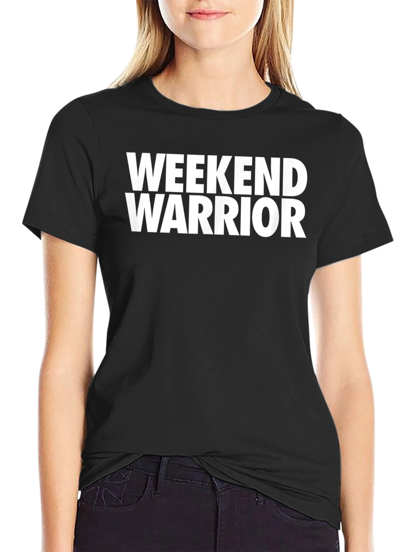 Weekend Warrior Black T-Shirt