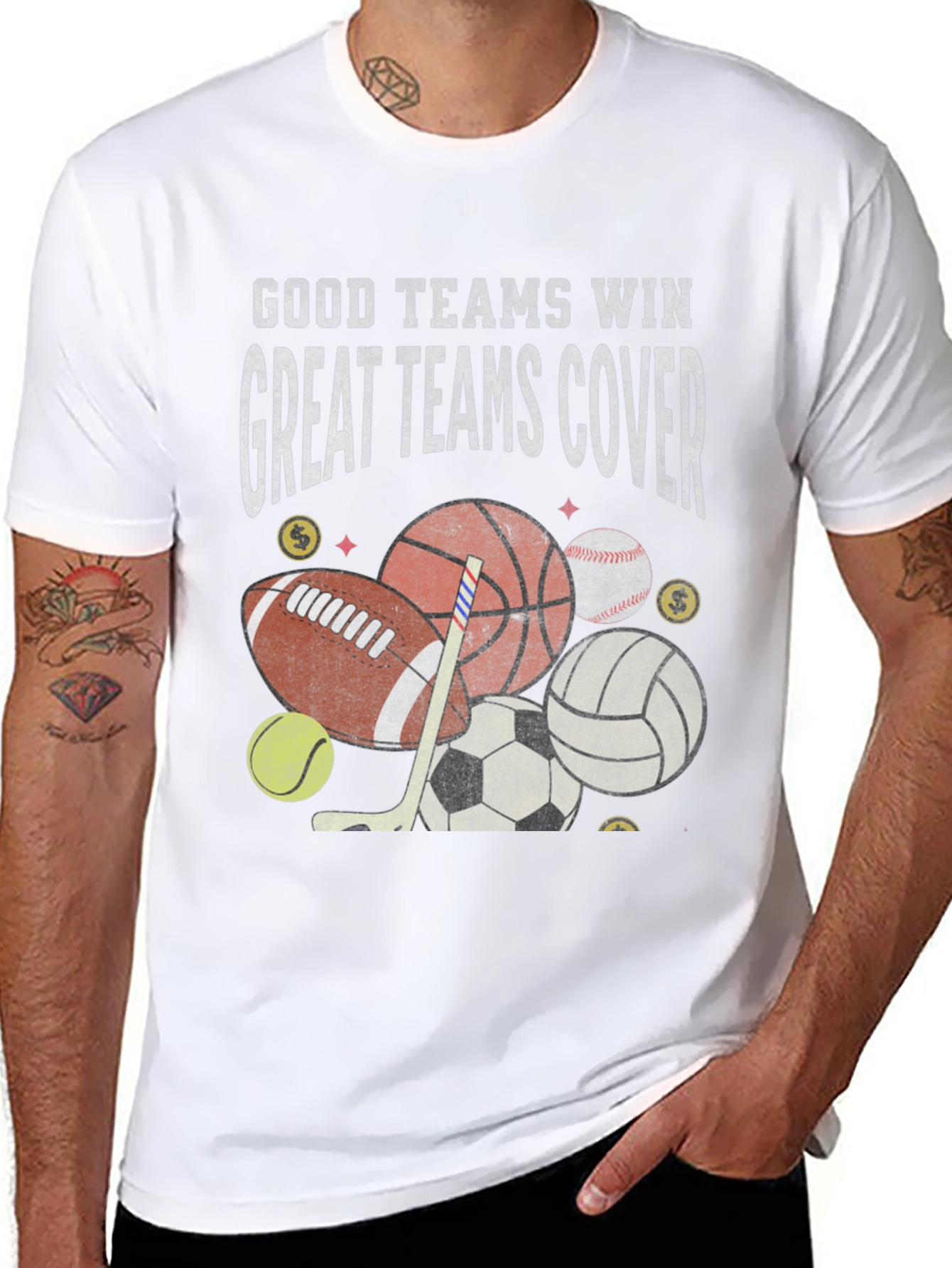 Good Teams Win Great Teams Cover T-Shirt