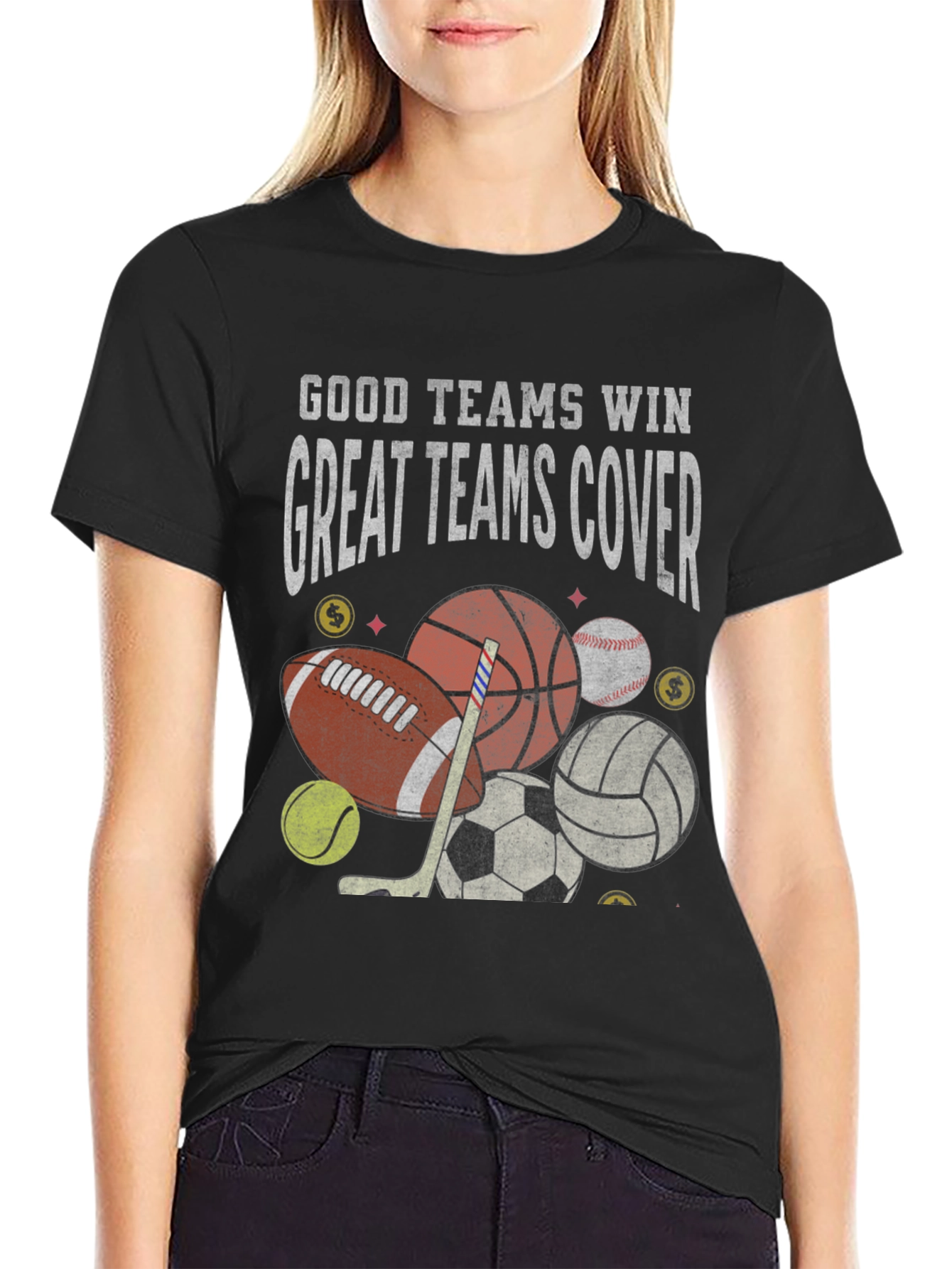 Good Teams Win Great Teams Cover T-Shirt