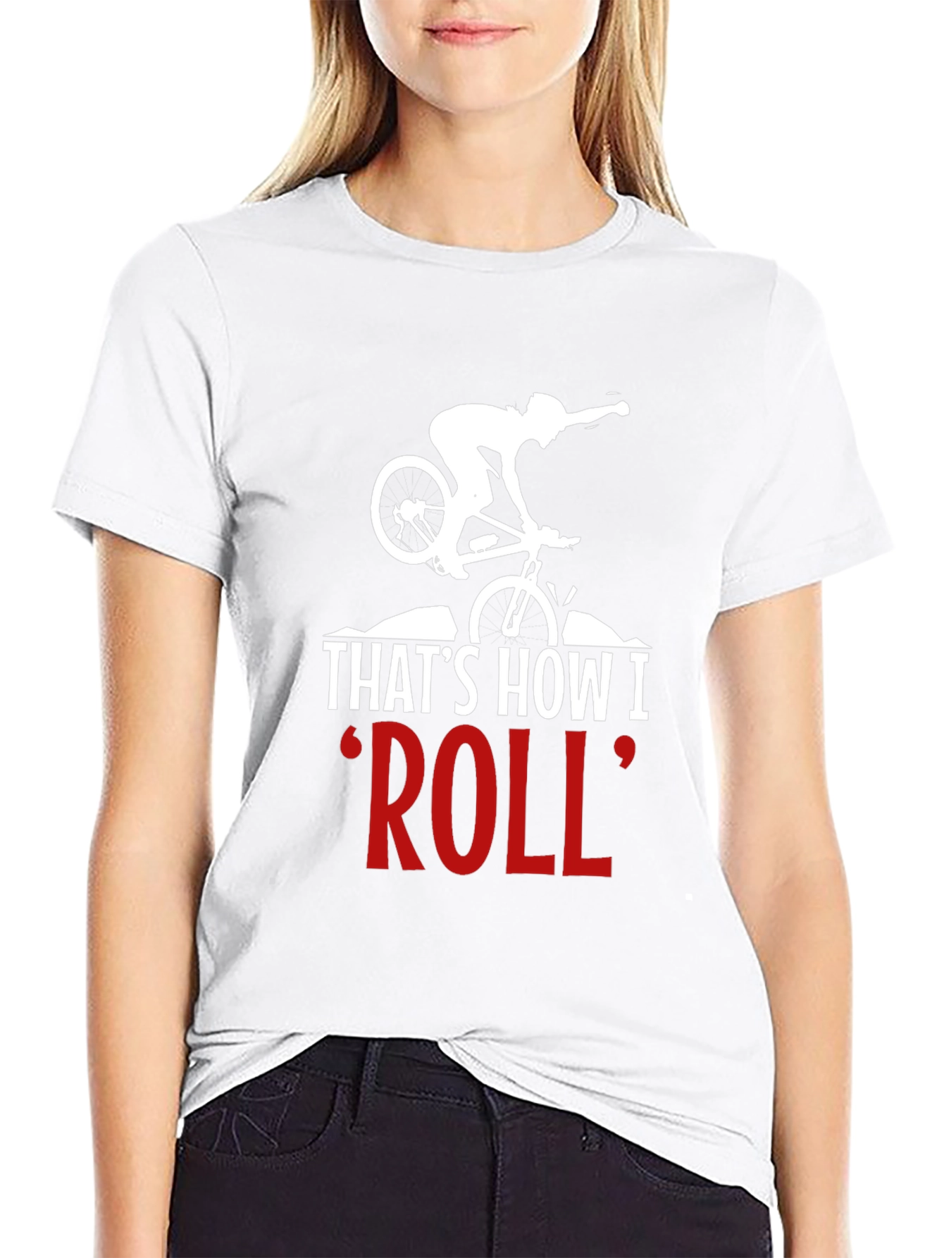 Thats How I Roll Biker Graphic Tee