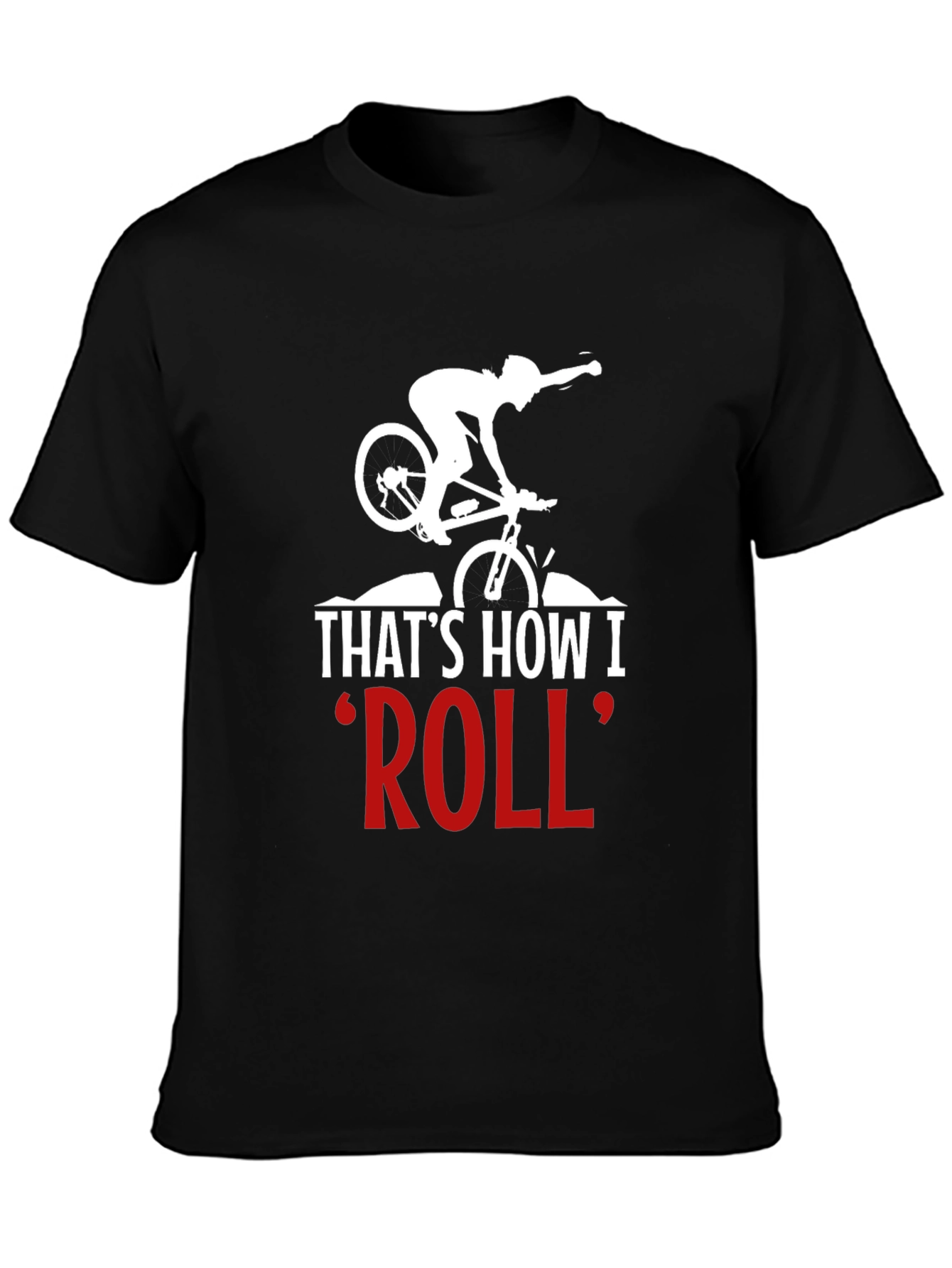 Thats How I Roll Biker Graphic Tee