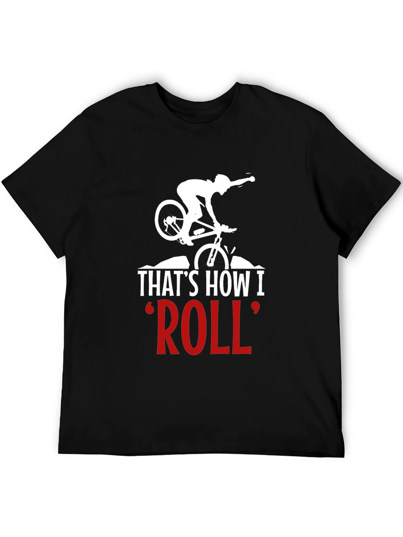Thats How I Roll Biker Graphic Tee