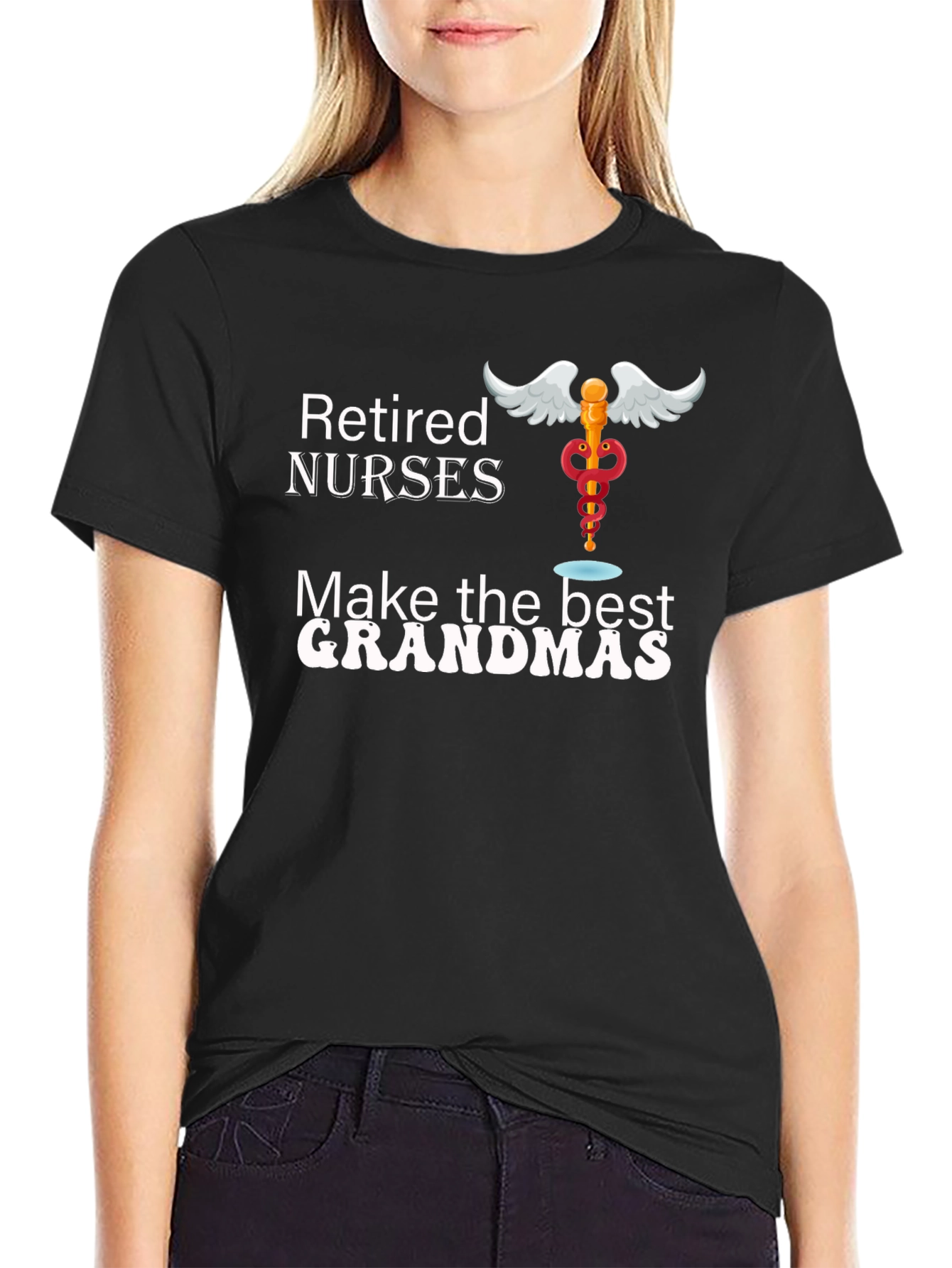 Retired Nurse Grandma T-Shirt - Gift for Nurses