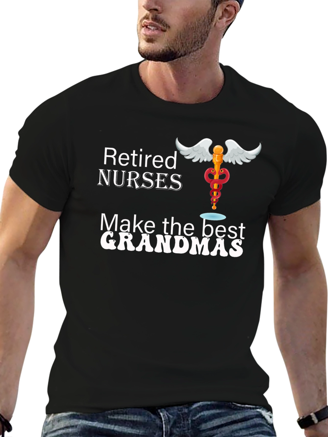 Retired Nurse Grandma T-Shirt - Gift for Nurses