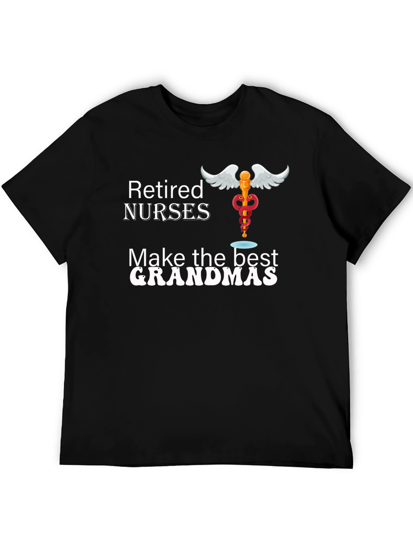 Retired Nurse Grandma T-Shirt - Gift for Nurses