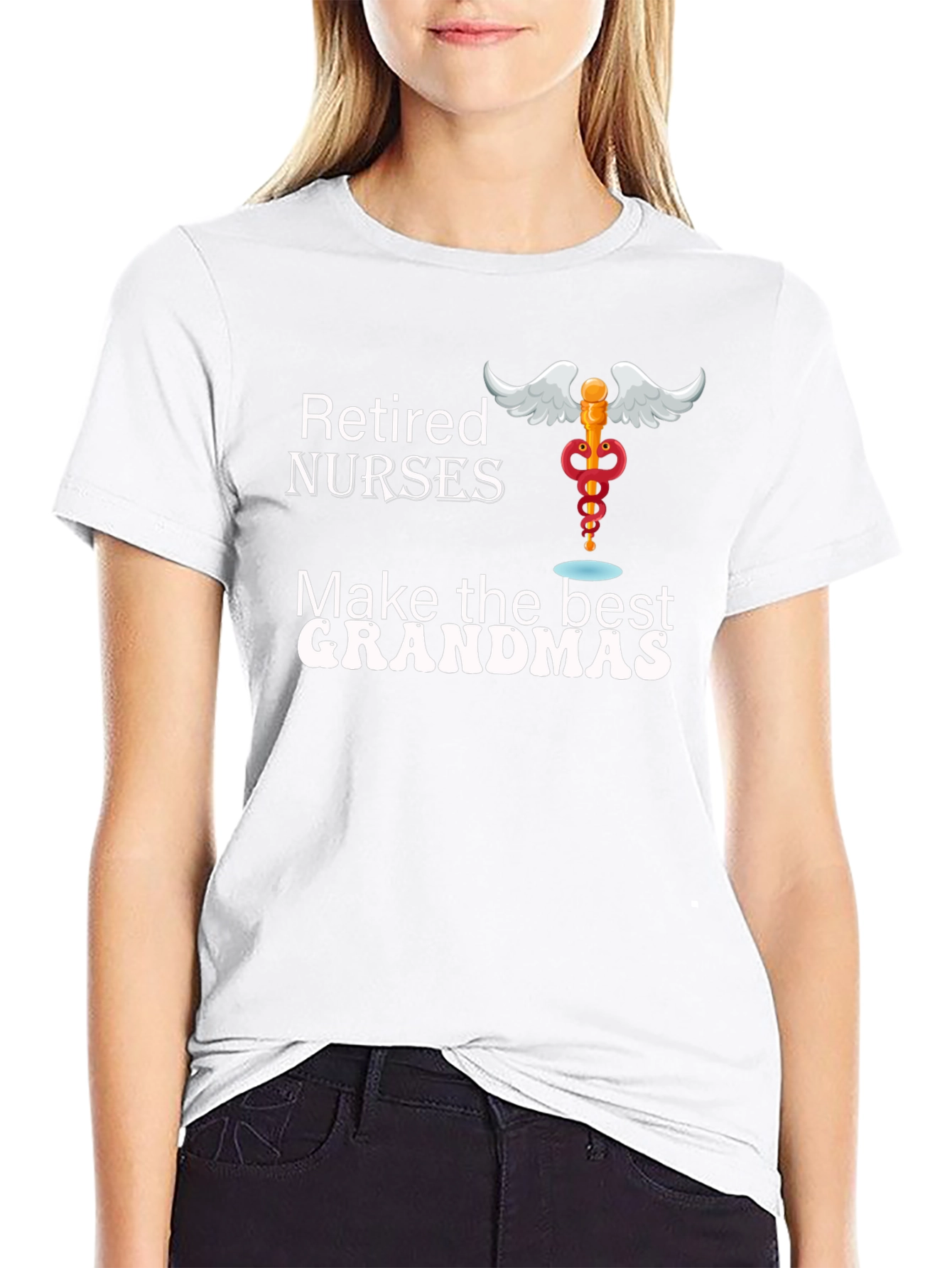 Retired Nurse Grandma T-Shirt - Gift for Nurses
