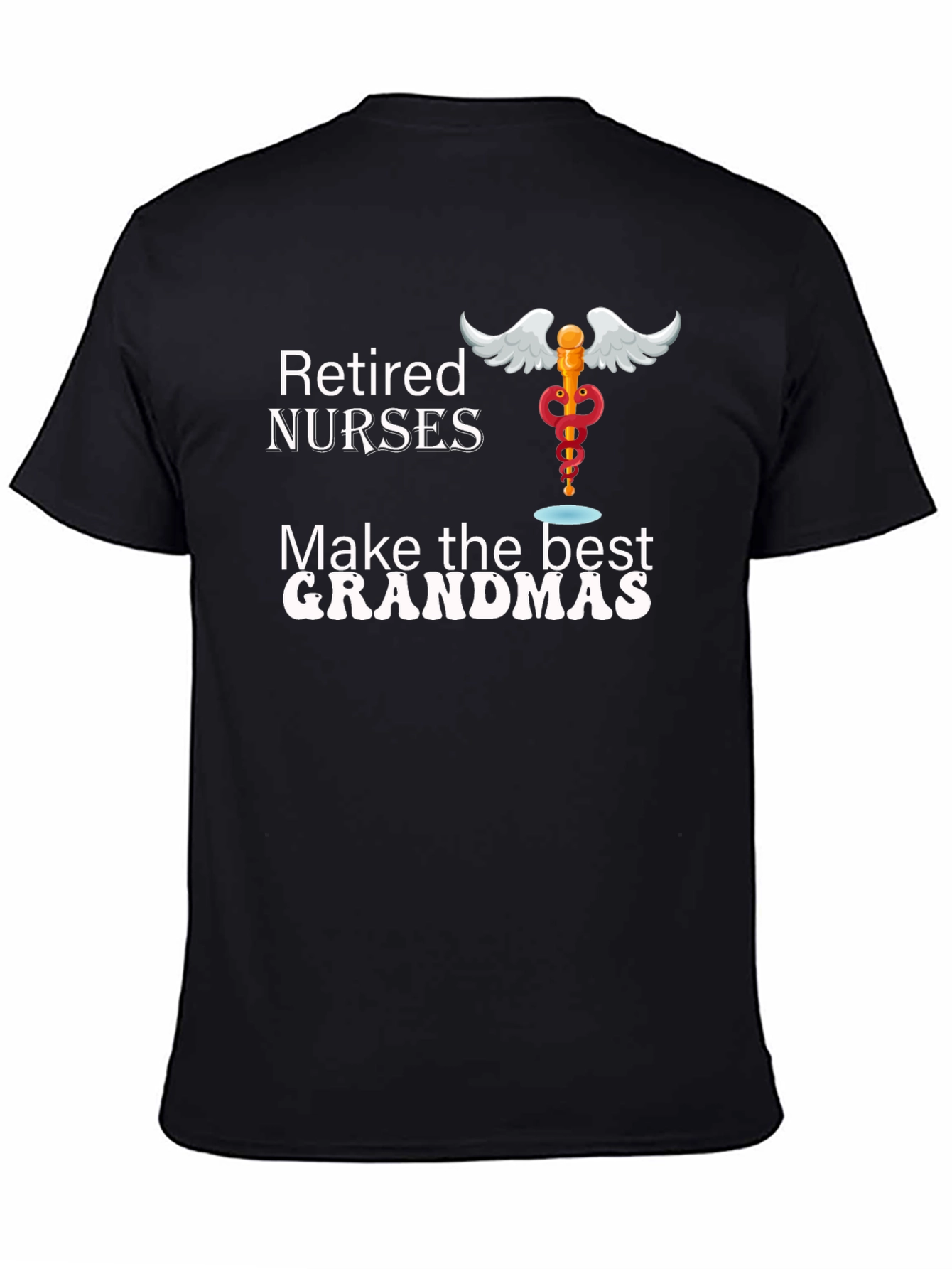 Retired Nurse Grandma T-Shirt - Gift for Nurses