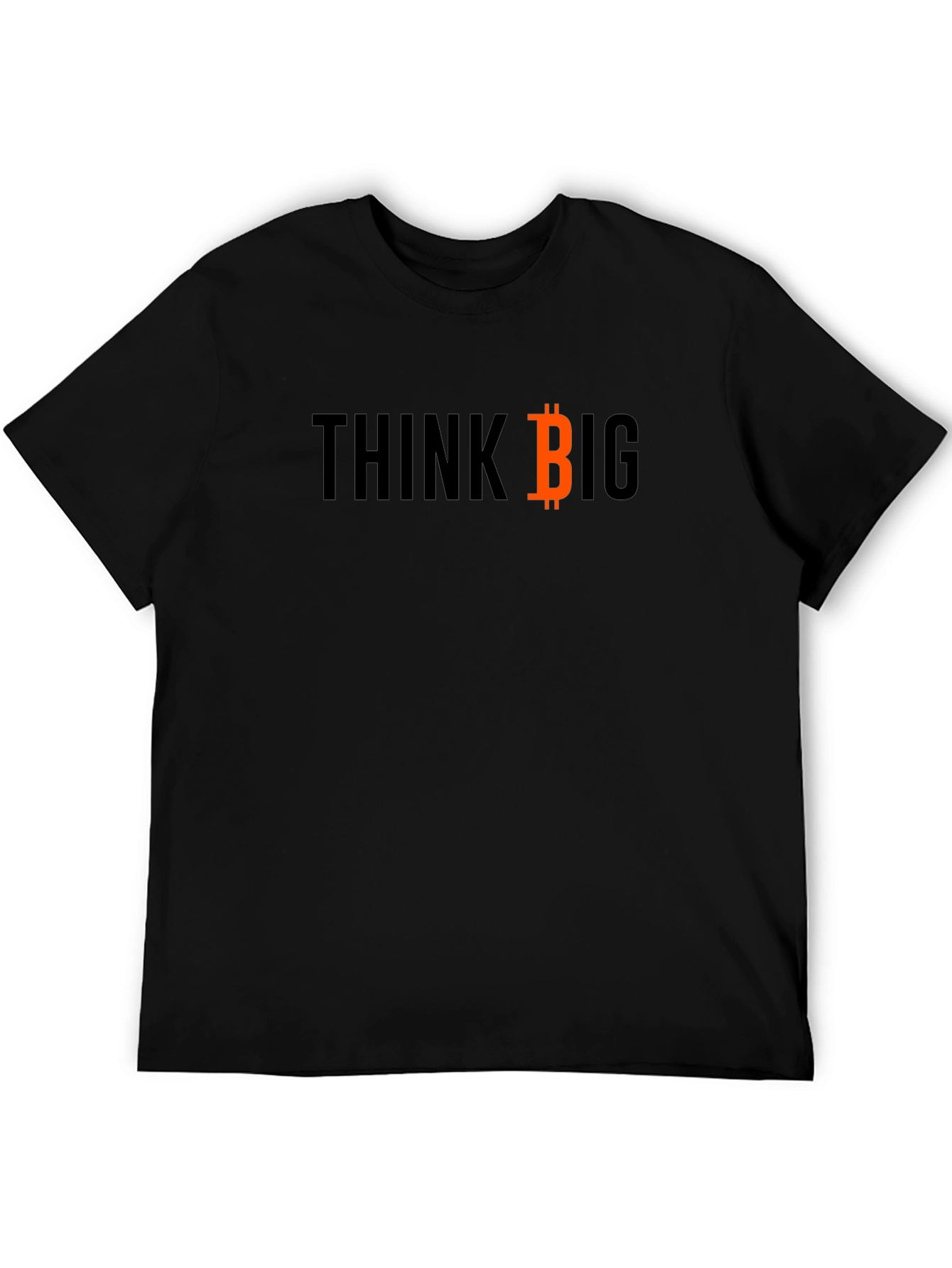 Think Big Bitcoin Tee - Crypto Investor T-Shirt