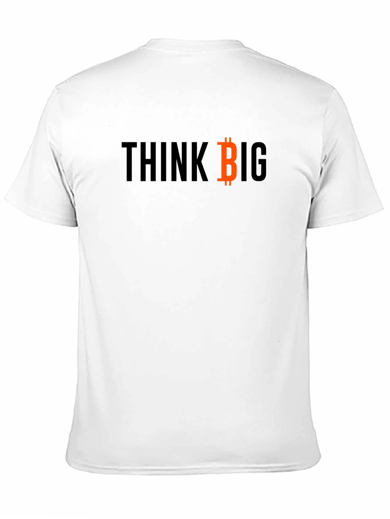 Think Big Bitcoin Tee - Crypto Investor T-Shirt