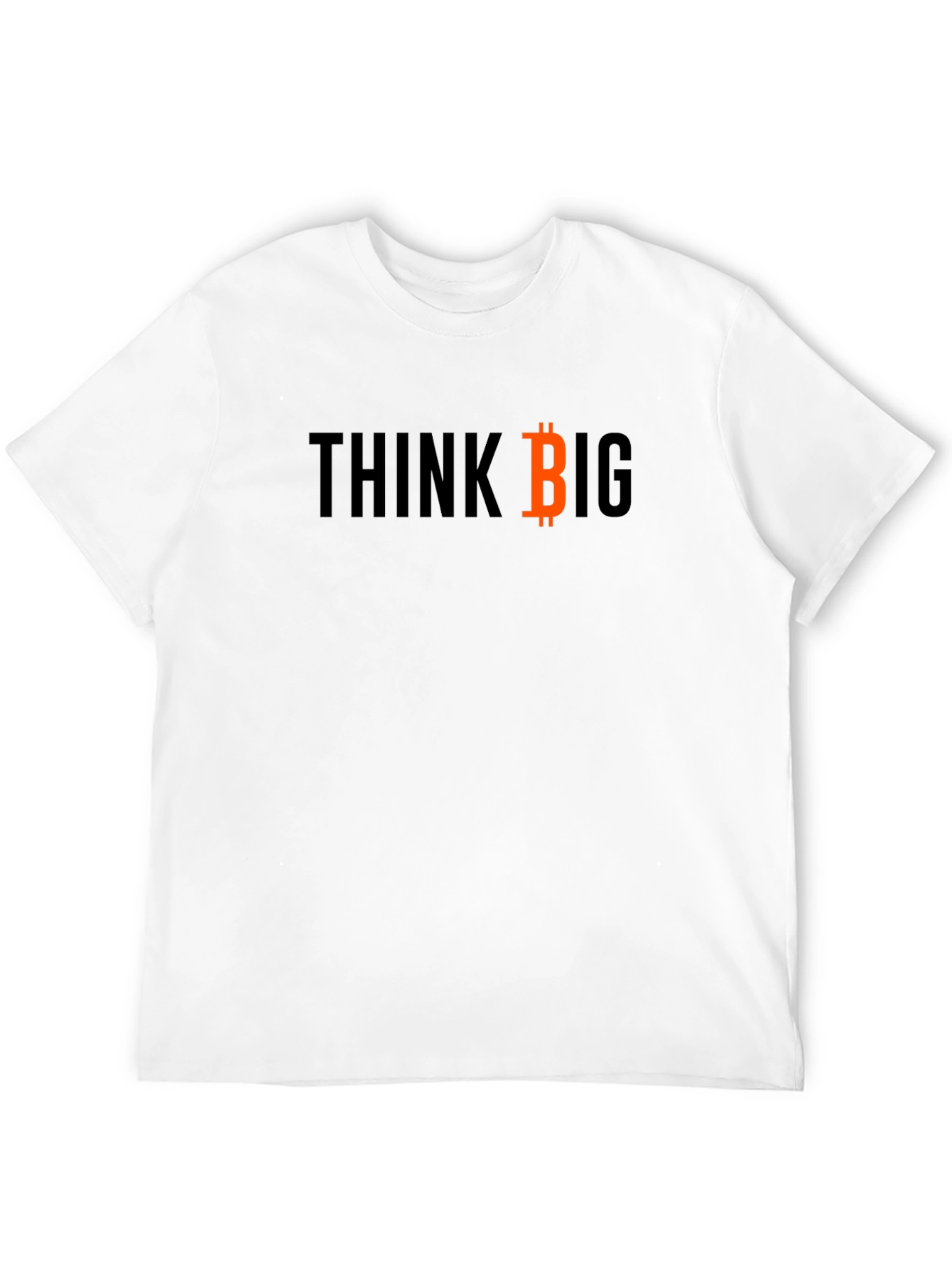 Think Big Bitcoin Tee - Crypto Investor T-Shirt