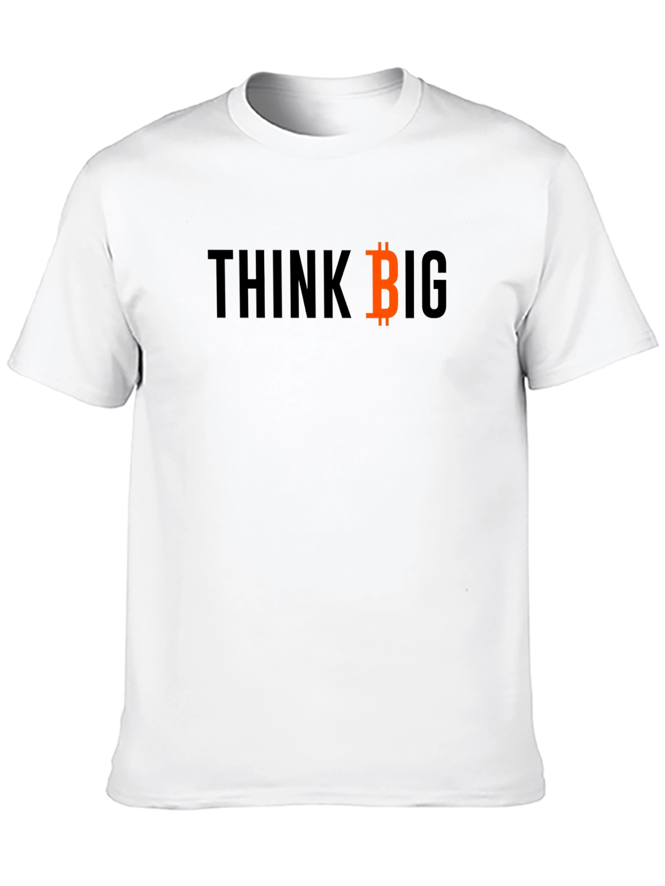 Think Big Bitcoin Tee - Crypto Investor T-Shirt