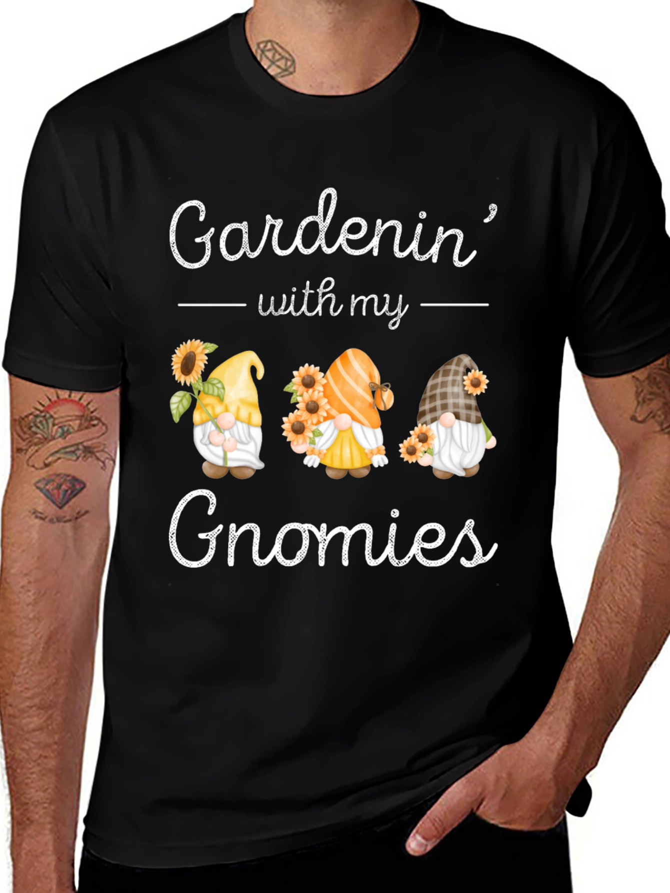 Gardening with my Gnomies T-Shirt