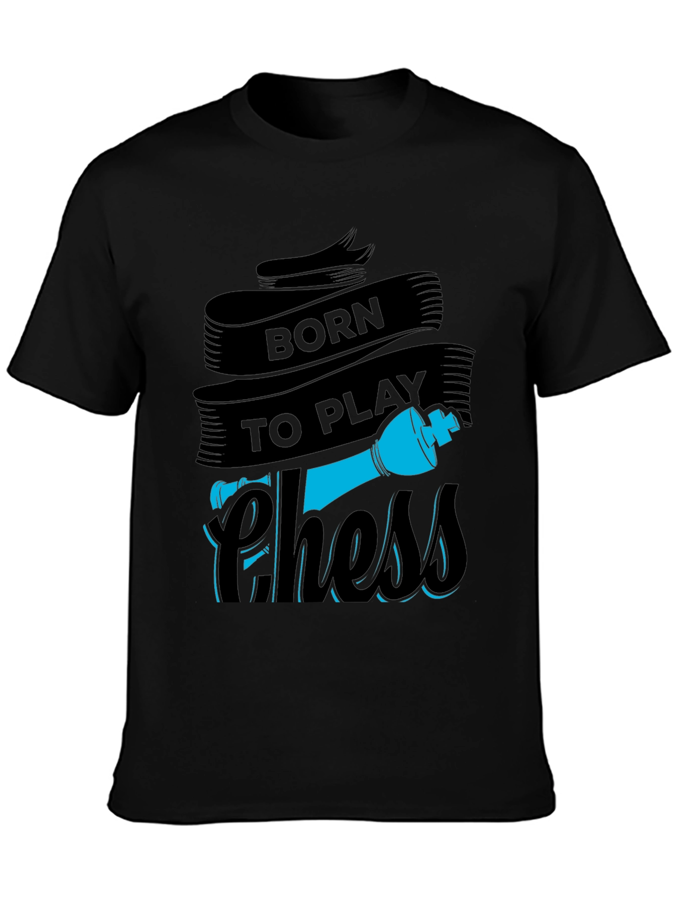 Born to Play Chess Graphic T-Shirt