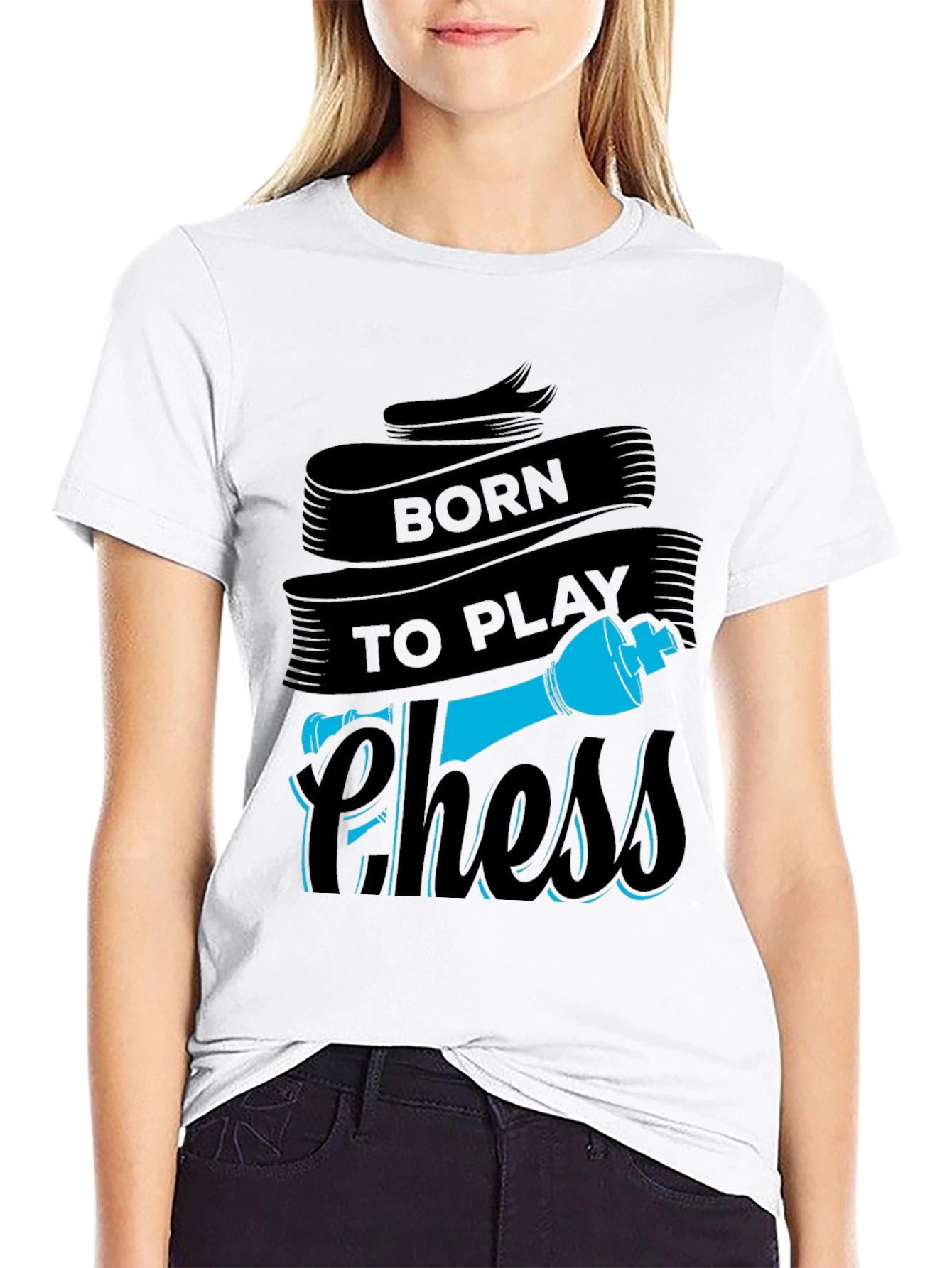 Born to Play Chess Graphic T-Shirt