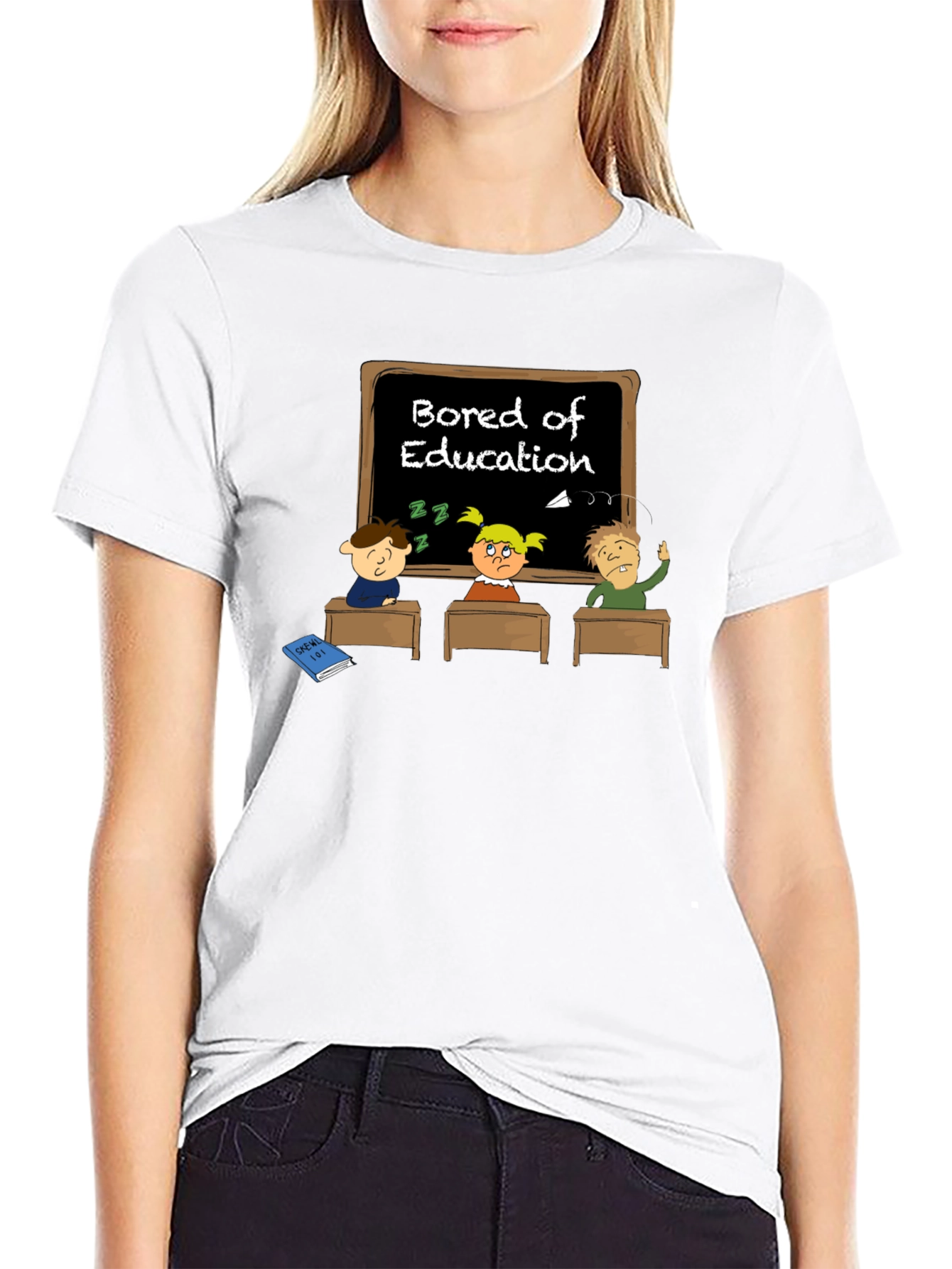 Bored of Education Graphic T-Shirt