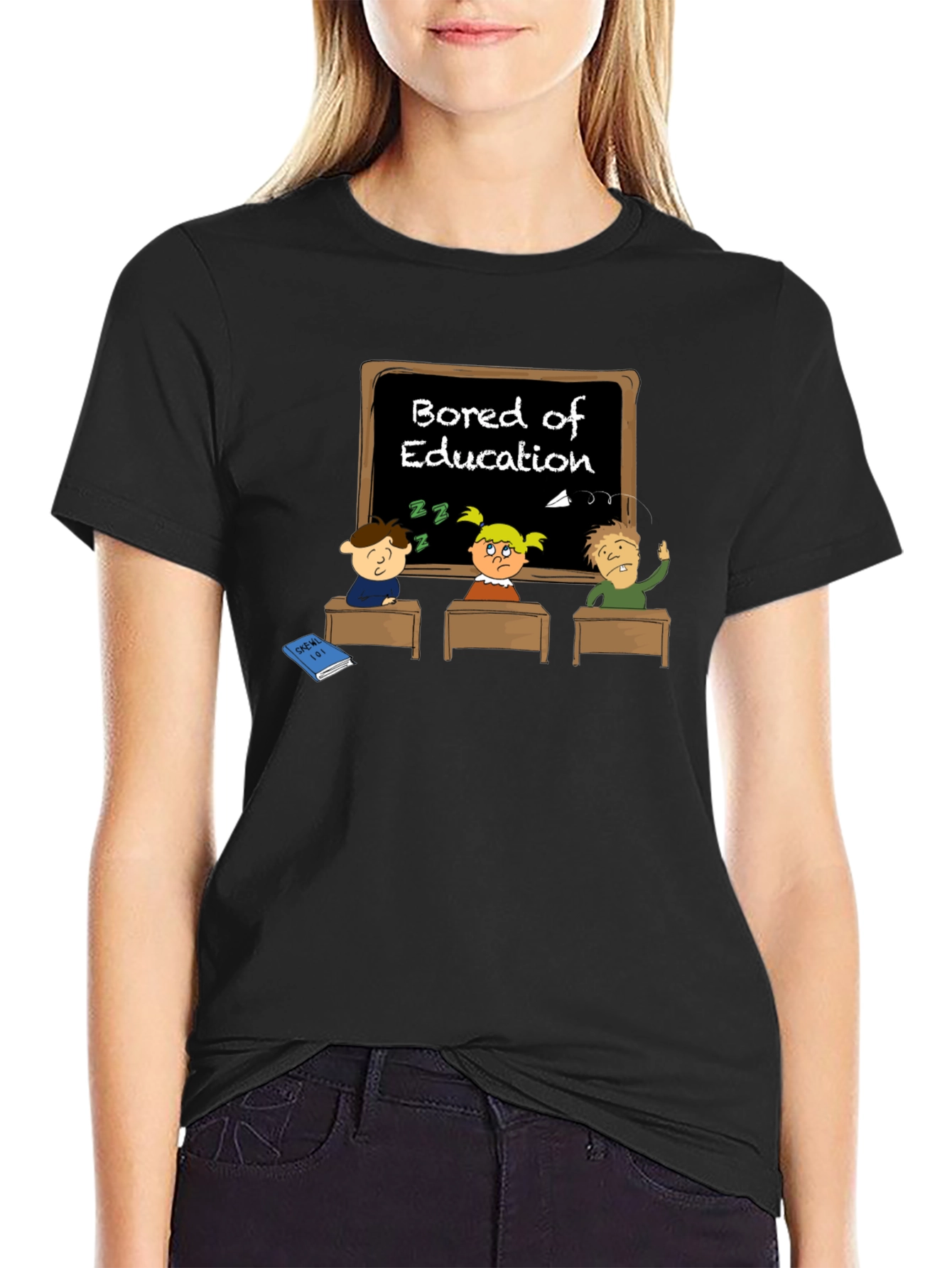 Bored of Education Graphic T-Shirt