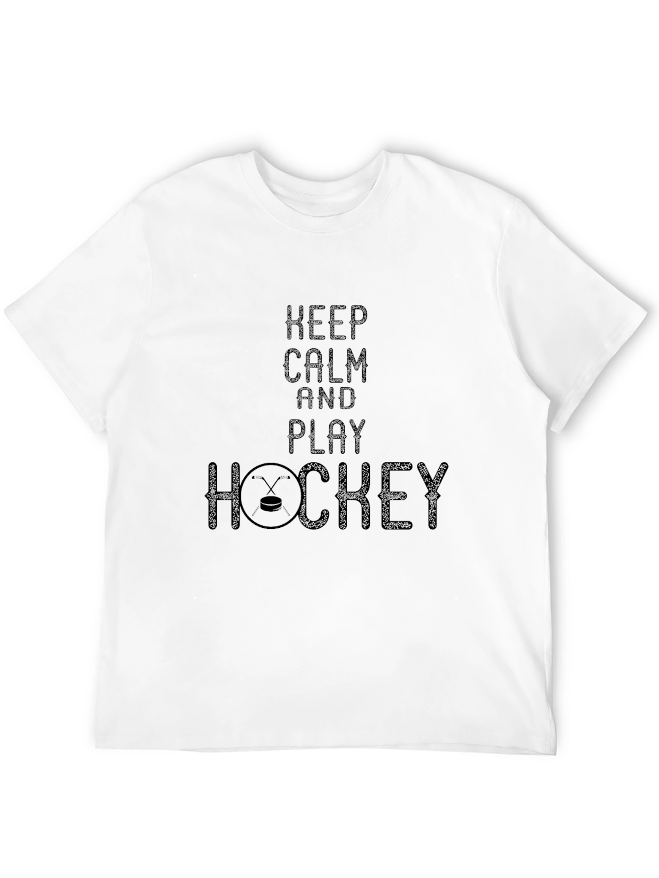 Keep Calm and Play Hockey T-Shirt