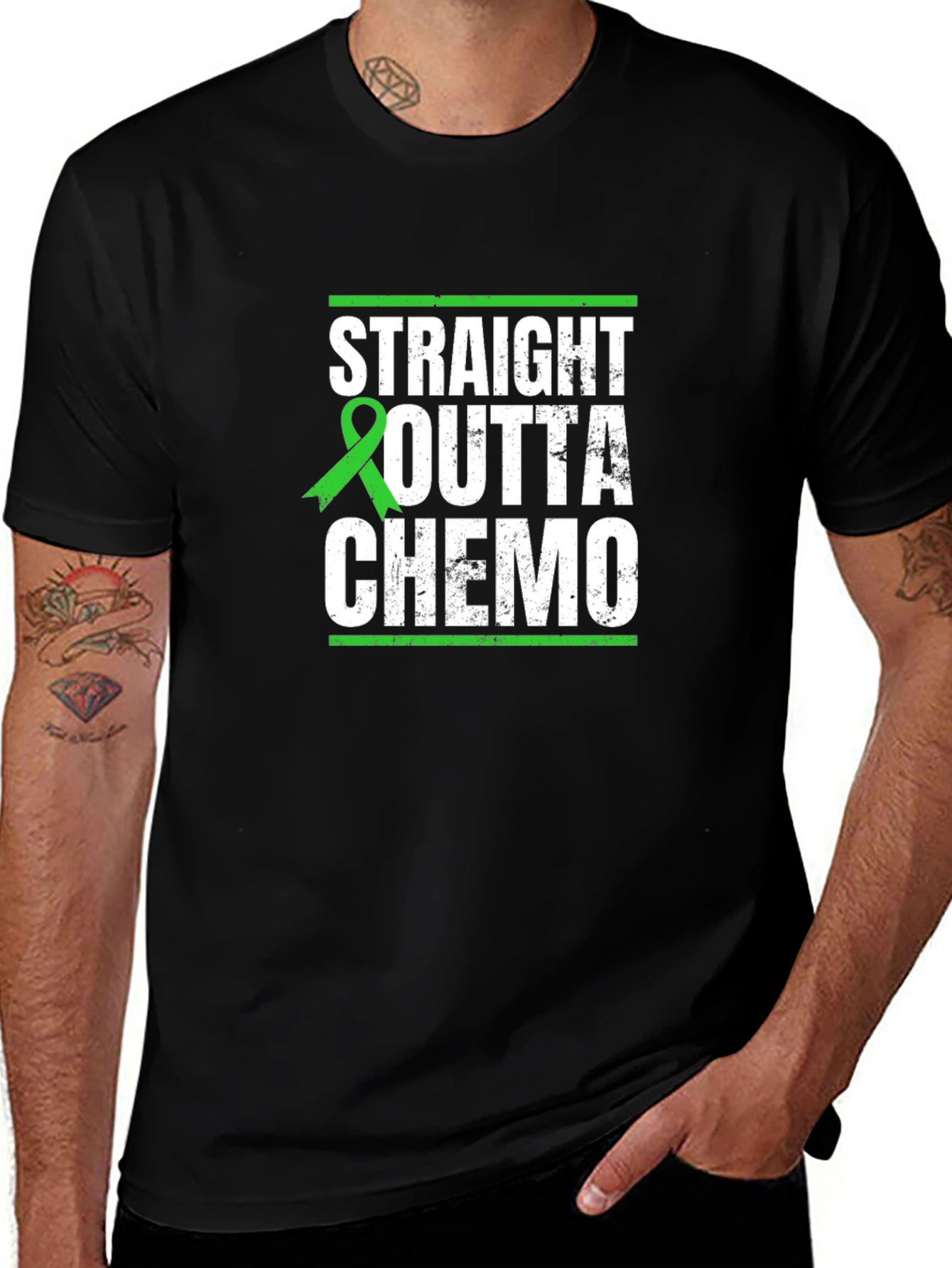 Straight Outta Chemo Graphic T-Shirt