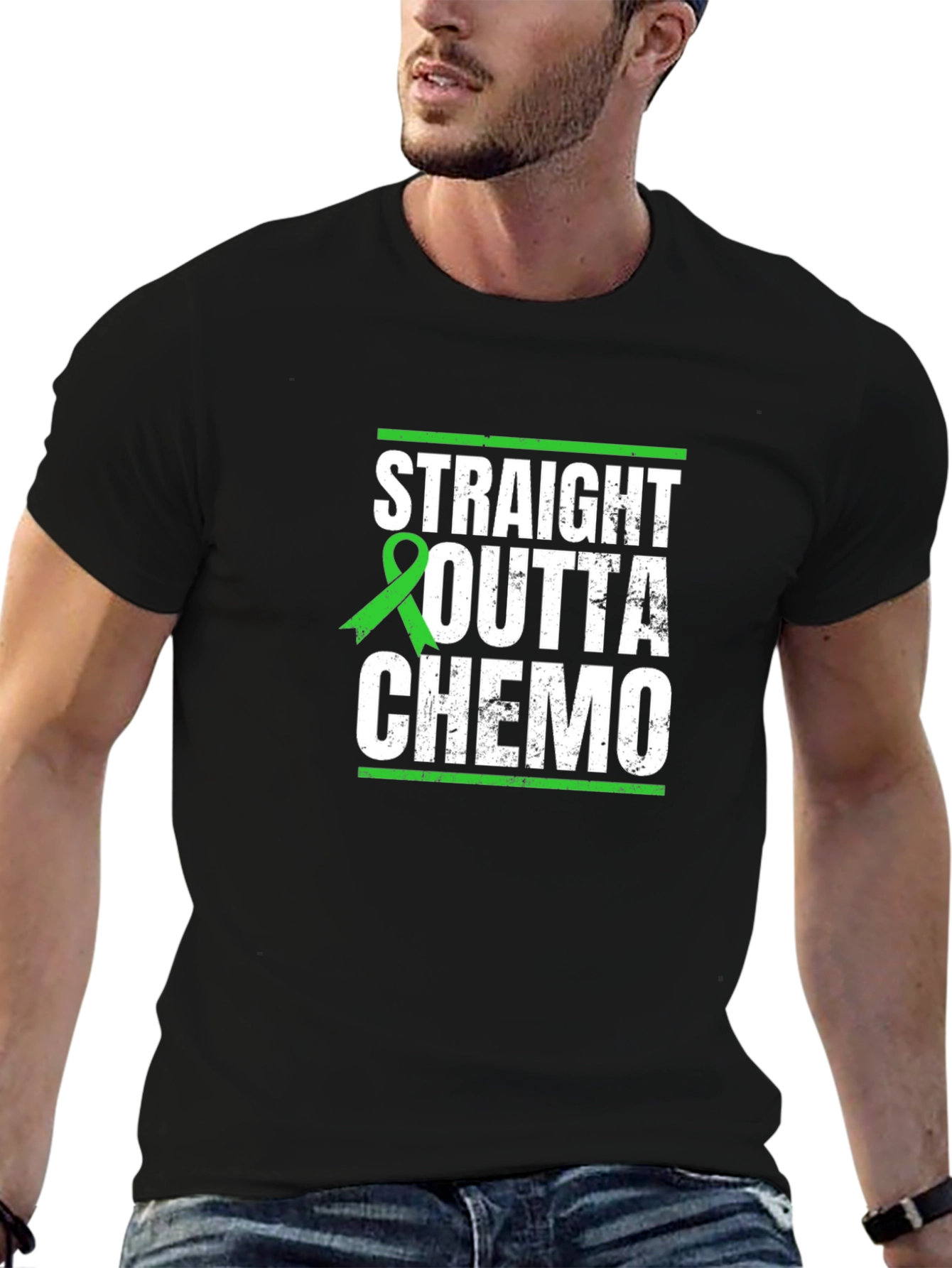Straight Outta Chemo Graphic T-Shirt