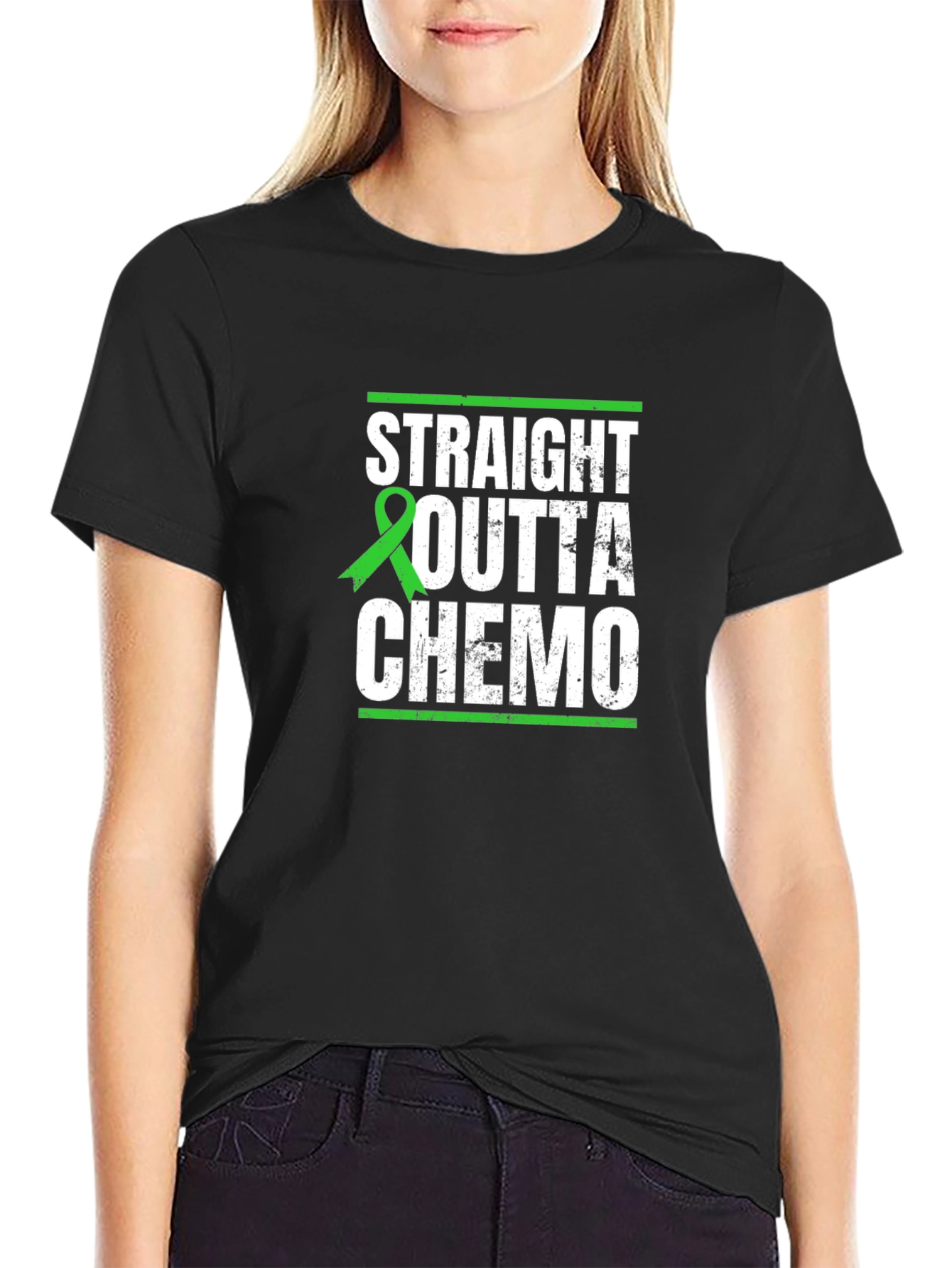 Straight Outta Chemo Graphic T-Shirt